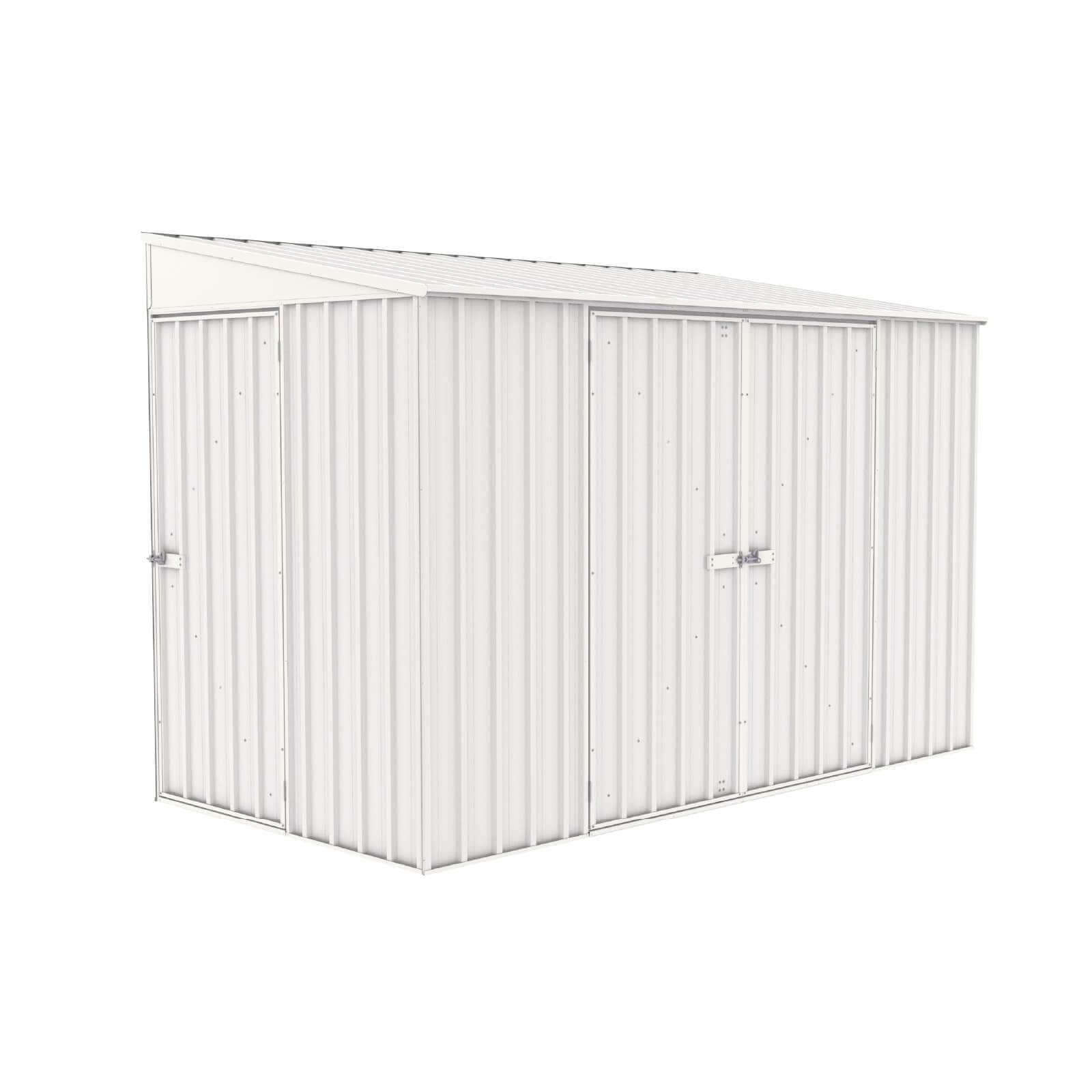 ABSCO AB1101 5-ft x 10-ft Durango Galvanized steel Storage Shed
