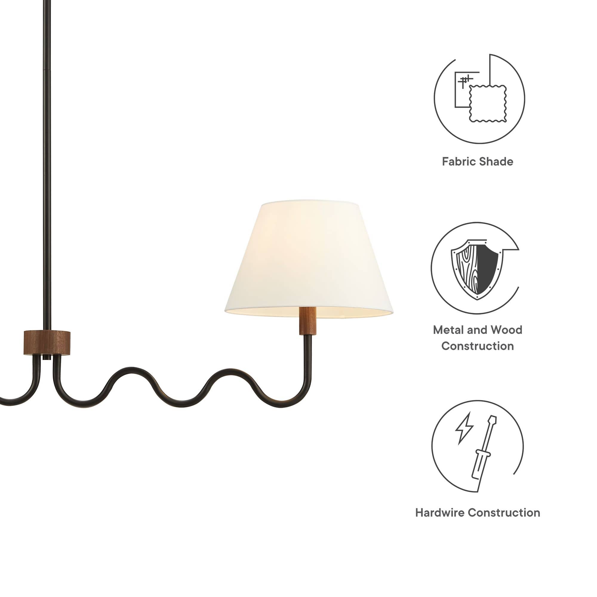 Modway EEI-6882-WAL-BLK Pendant-Lights - View #3