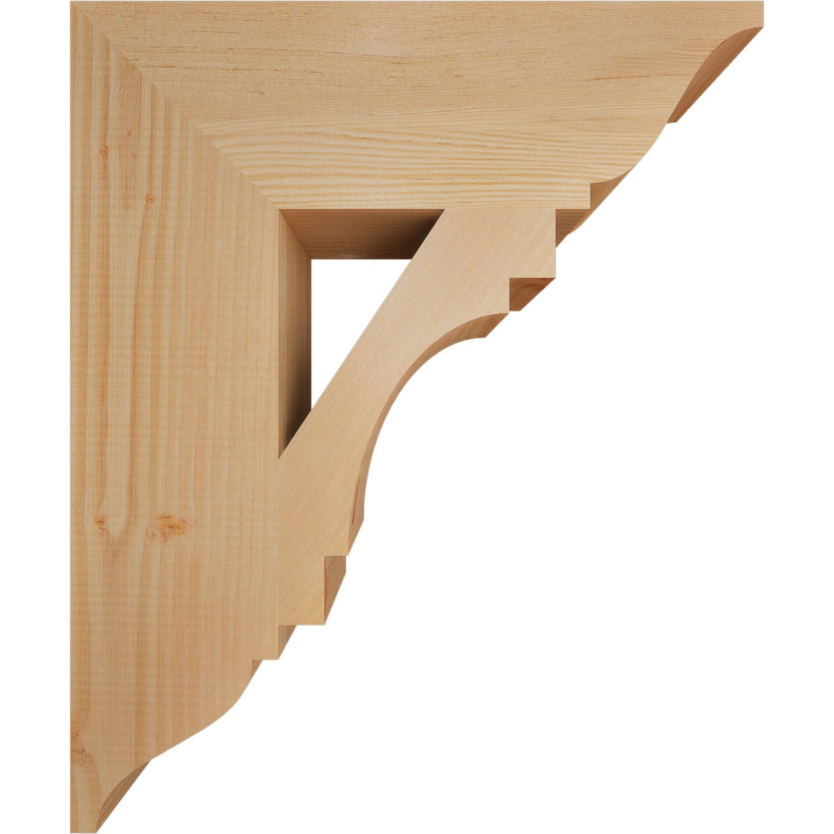 Ekena Millwork BKT06X20X24MRC01SDF Exterior-Brackets-Braces - View #3