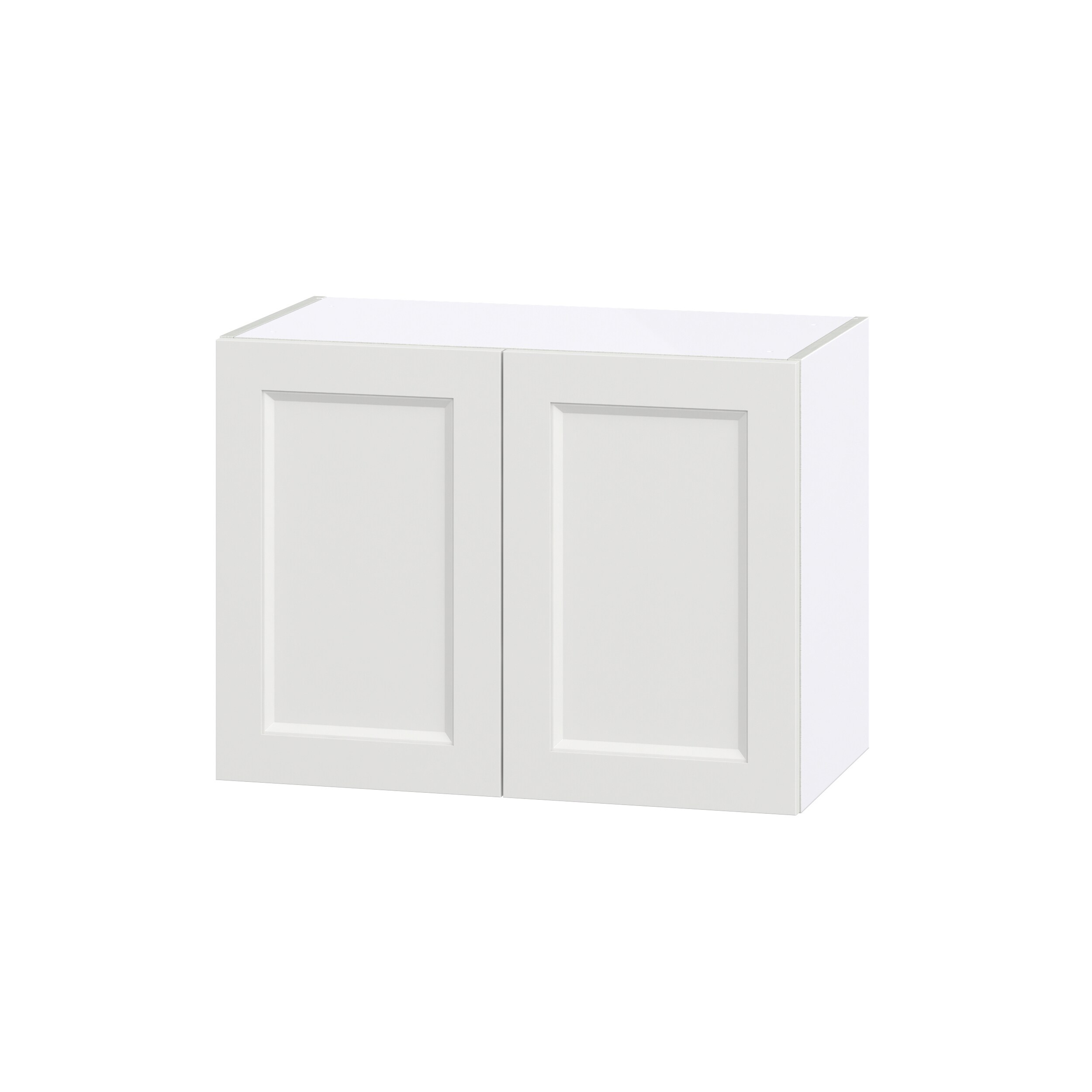 Hugo&Borg DSW2720-RI Riviera 27-in W x 20-in H x 14-in D Bright White Wall Fully assembled Cabinet (Recessed Panel Shaker)