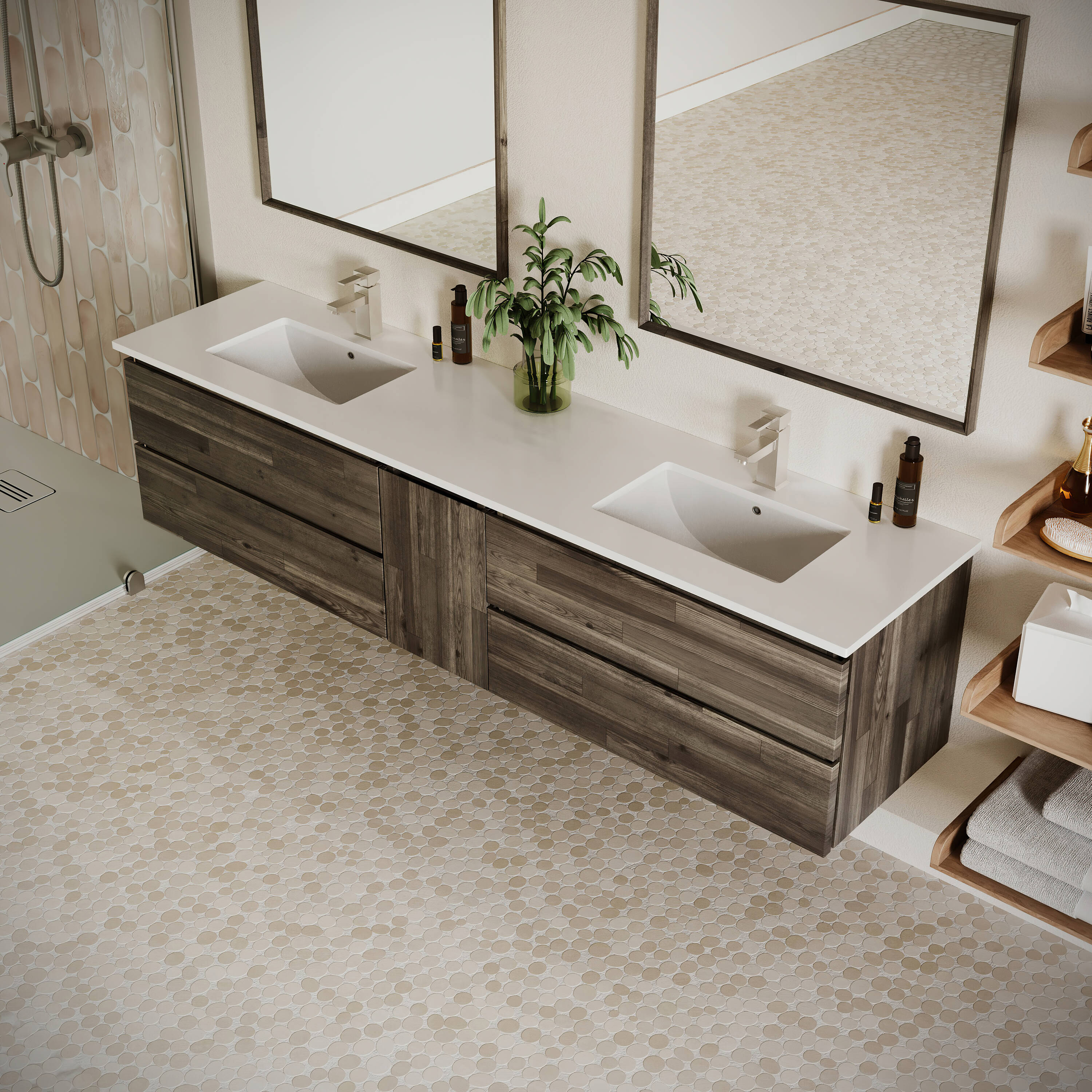 Fresca FVN31-361236ACA Bath-Vanity-Combo - View #4