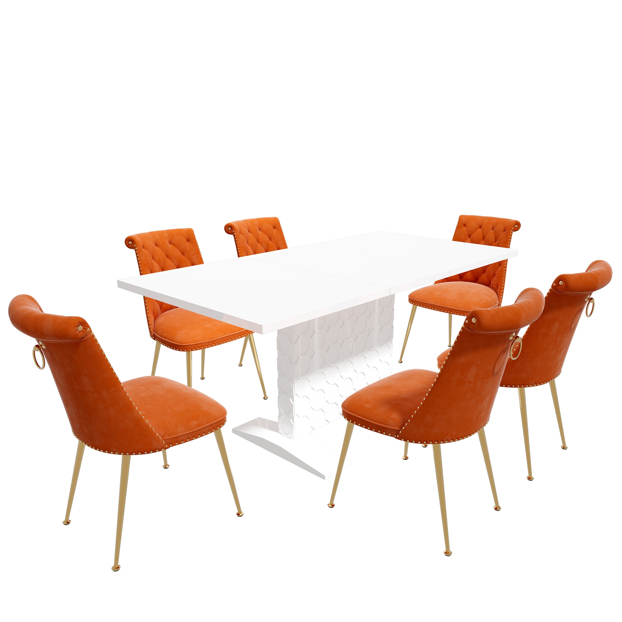 Clihome CL-ST1WH703OG Dining-Sets - View #2