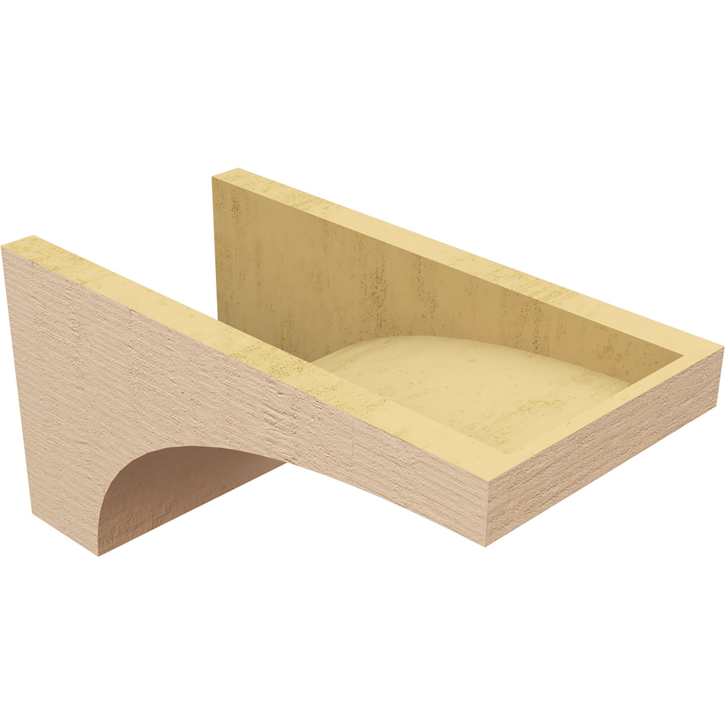 Ekena Millwork CORU08X16X08HUNRCPR corbels - View #5