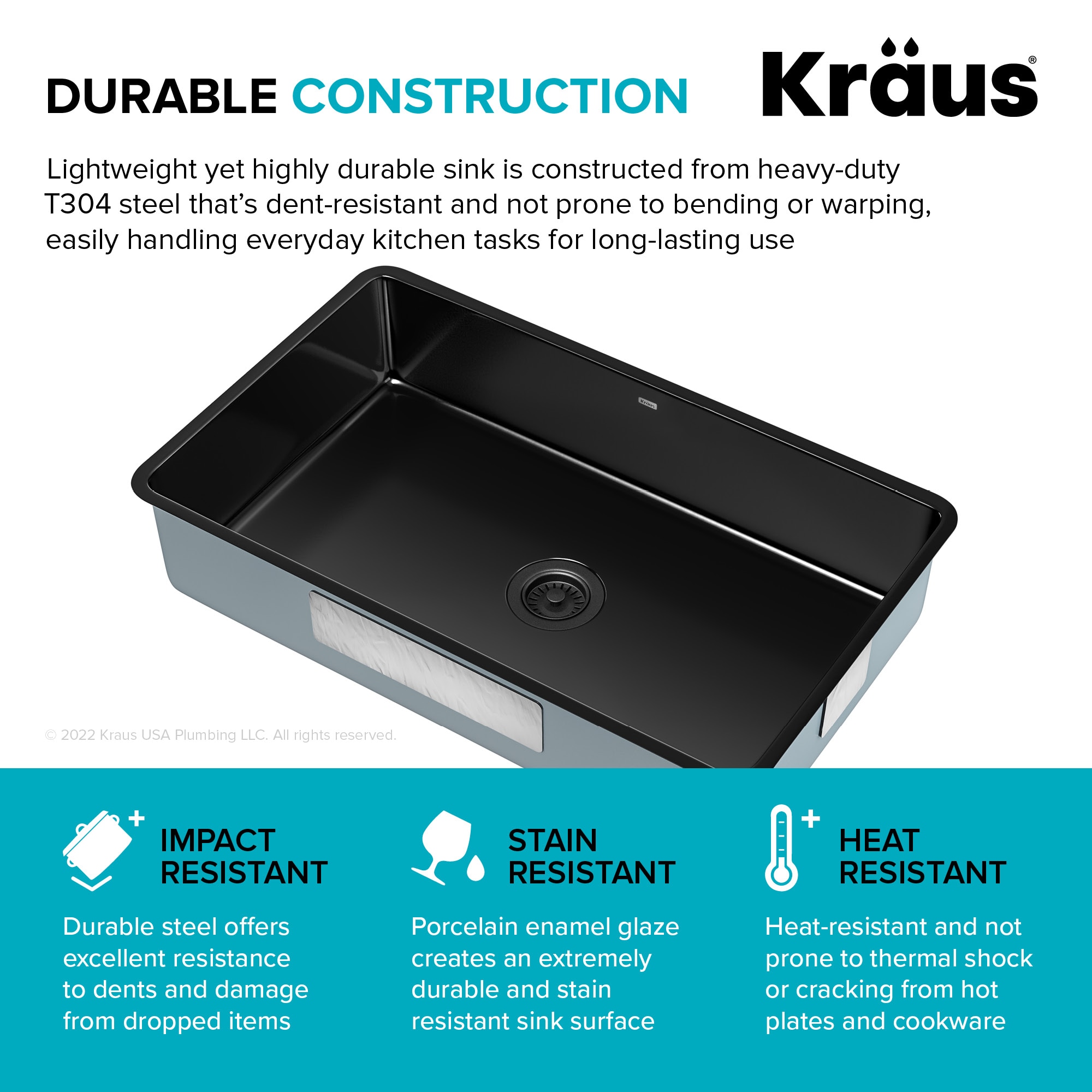 Kraus KE1US32GBL Kitchen-Sinks - View #9