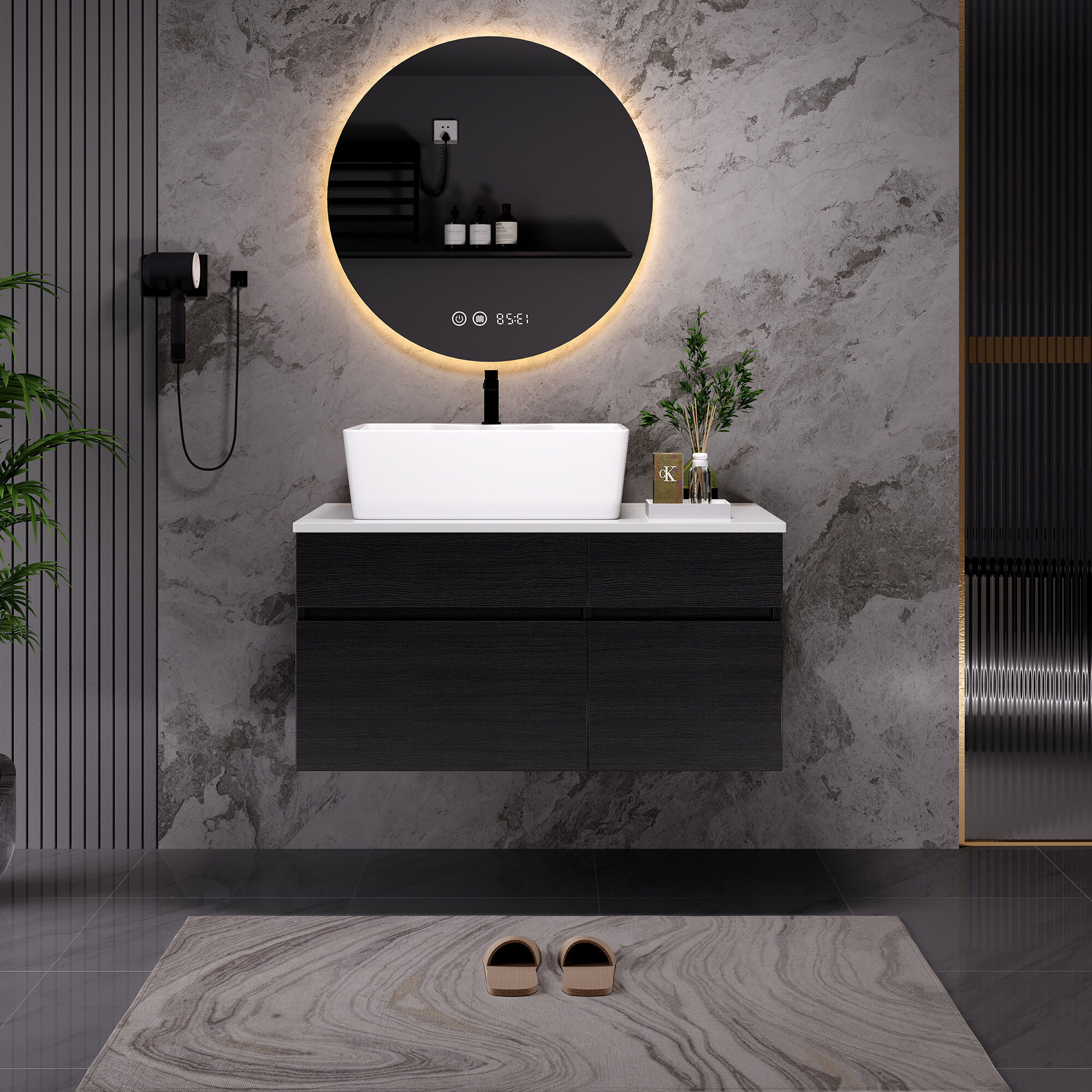 JEAREY DJ31-315B Bath-Vanity-Combo - View #5