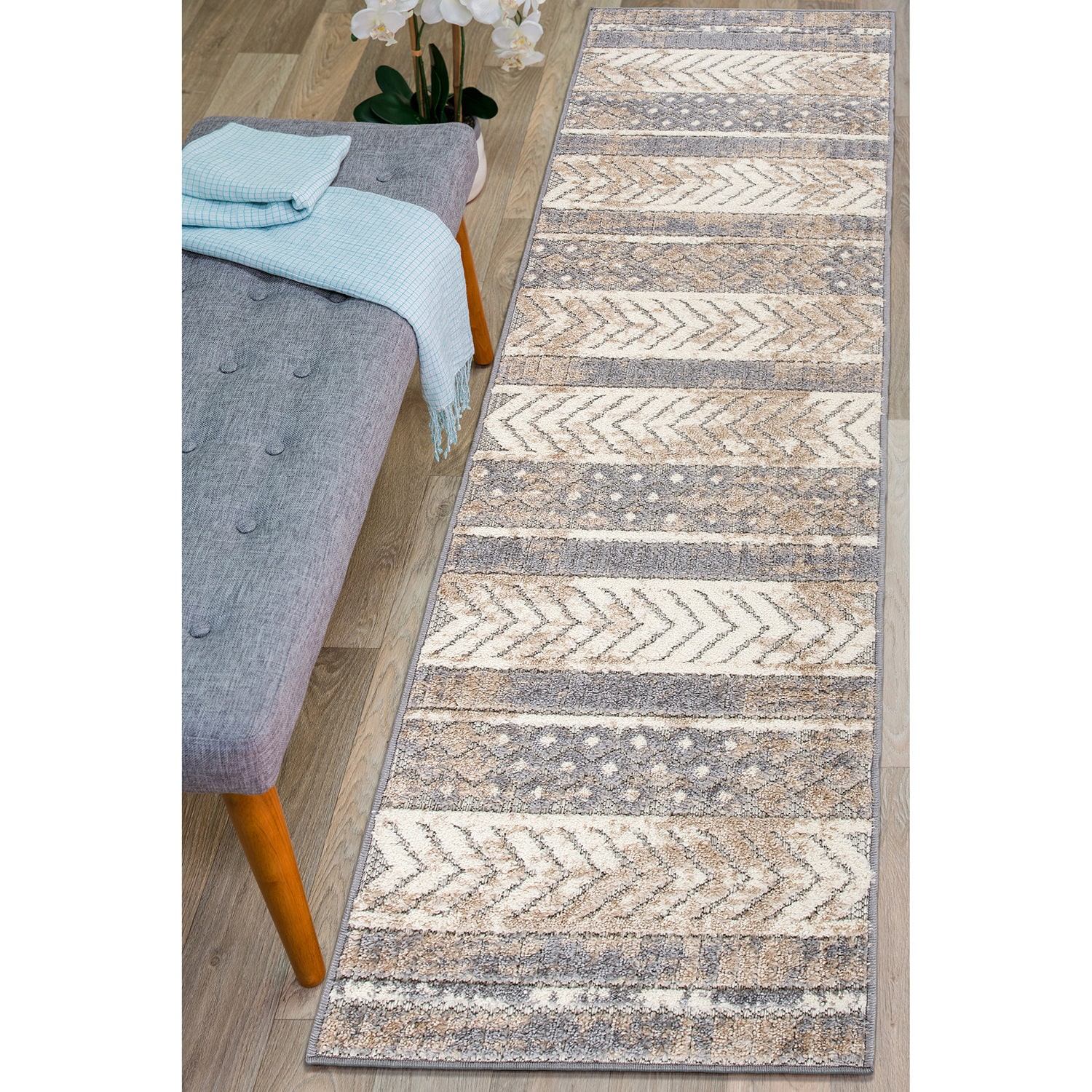 World Rug Gallery 8019BEIGE2X7 rugs - View #3