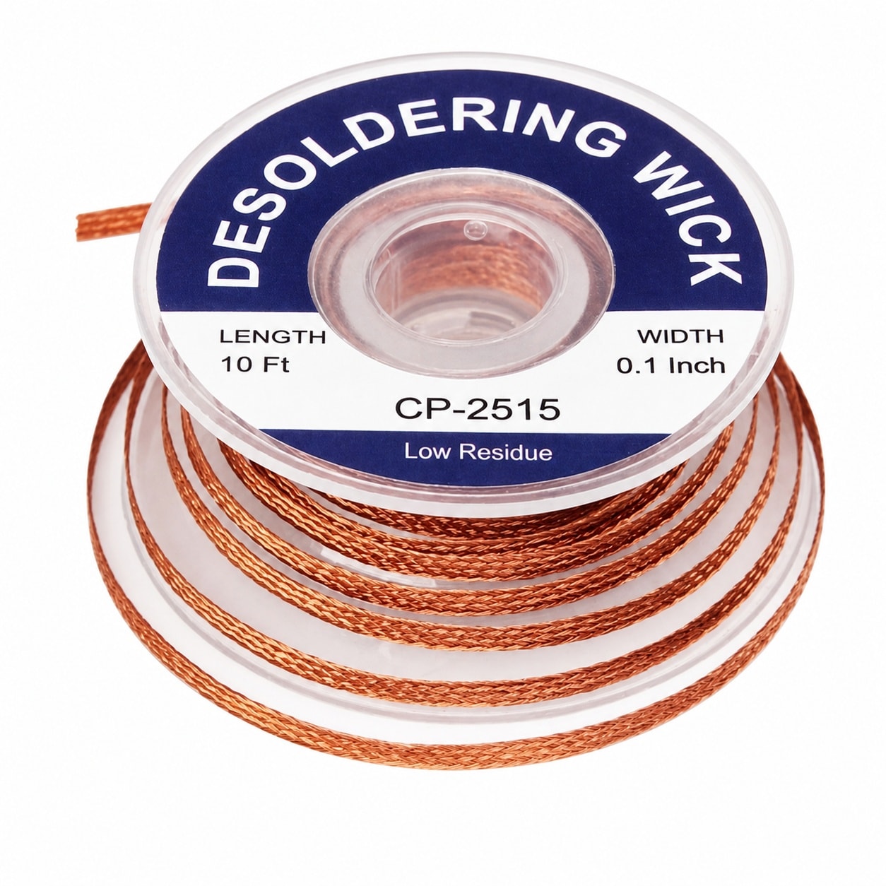 Etokfoks 10cc Solder Flux Paste and Copper Solder Wick Braid with No Clean Formula for Electronics Repair 2 Pack #LETI3IOXG