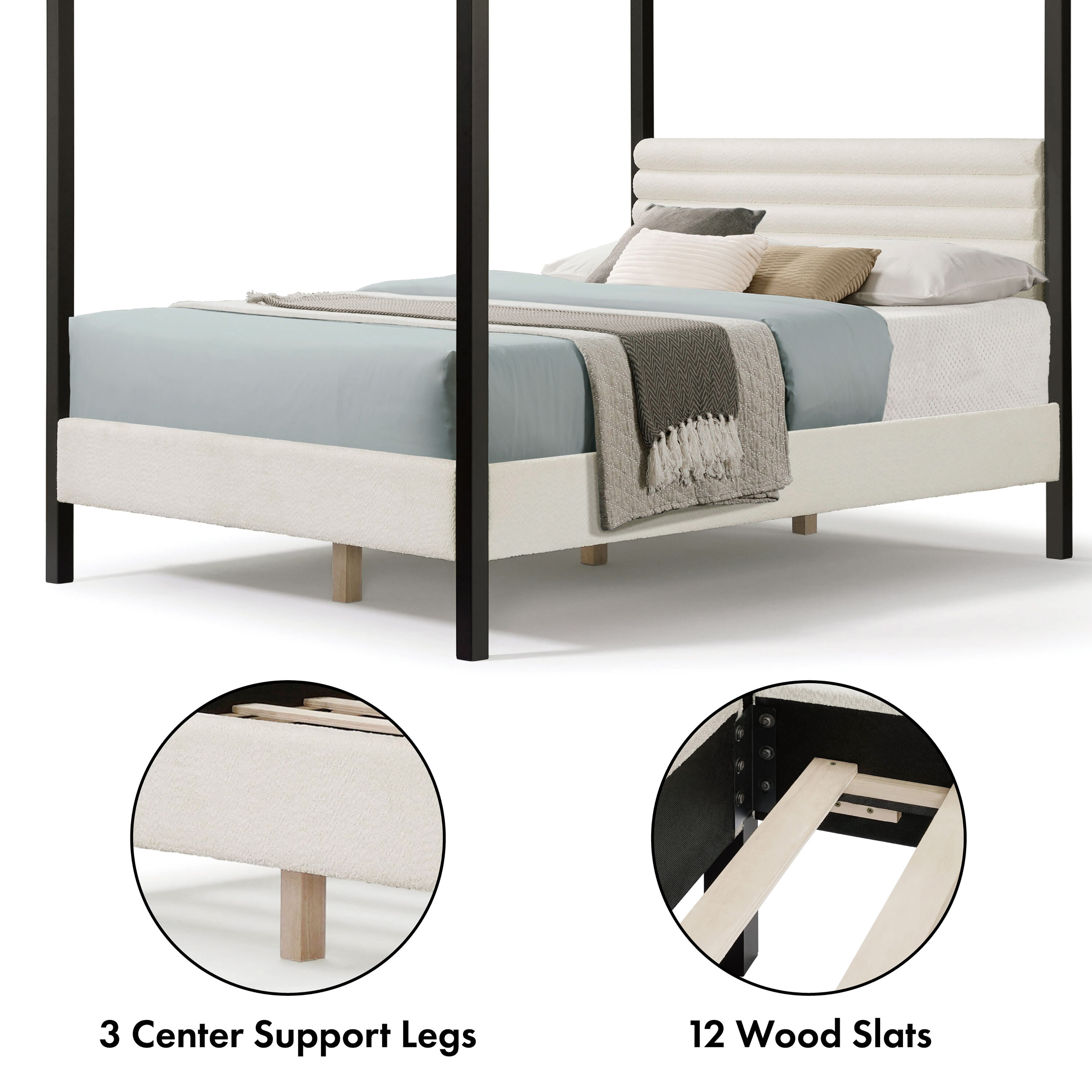 Furniture of America EC-7234WH-Q beds - View #18