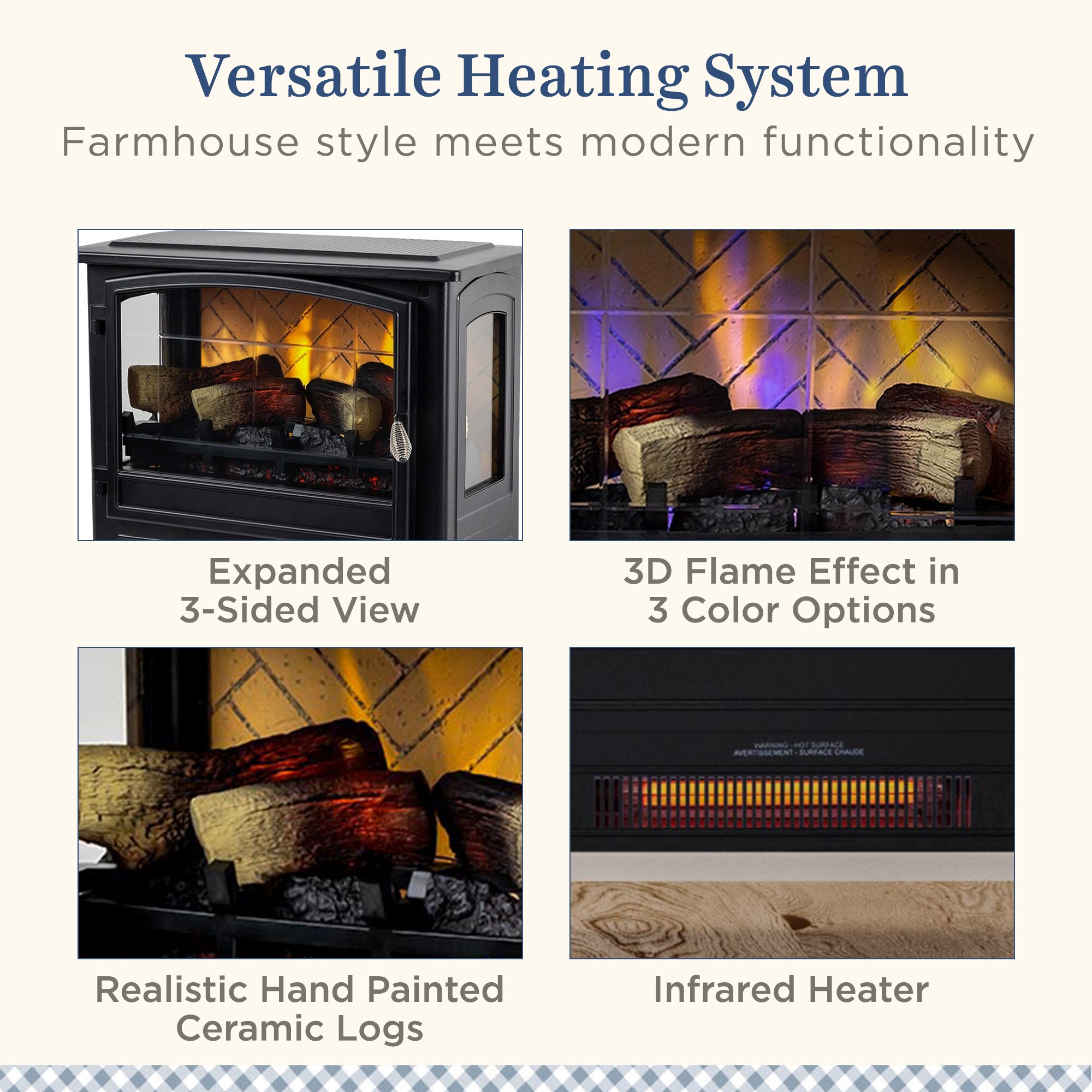 Country Living CL-FS-696-0A Electric-Fireplaces - View #5