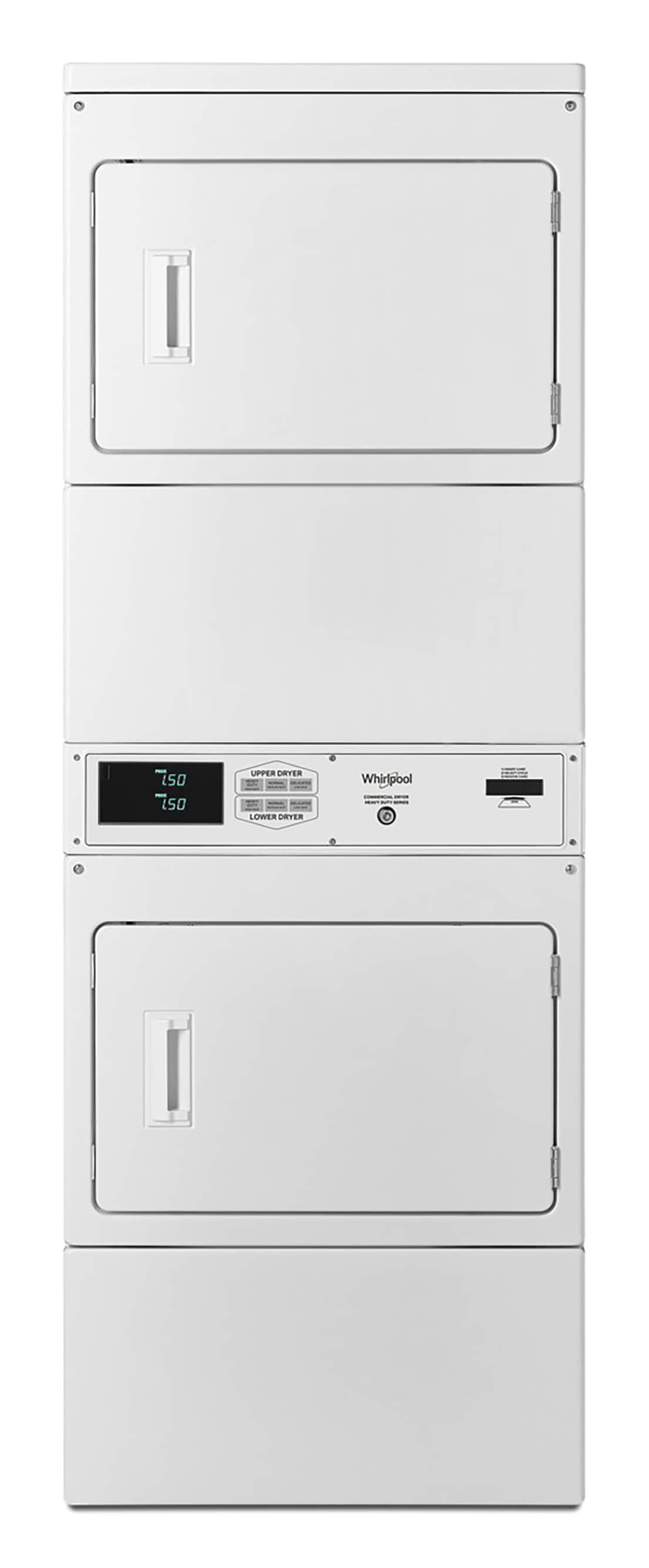 Whirlpool CGSP2978JQ 7.4-cu ft Gas Commercial Dryer ( White )