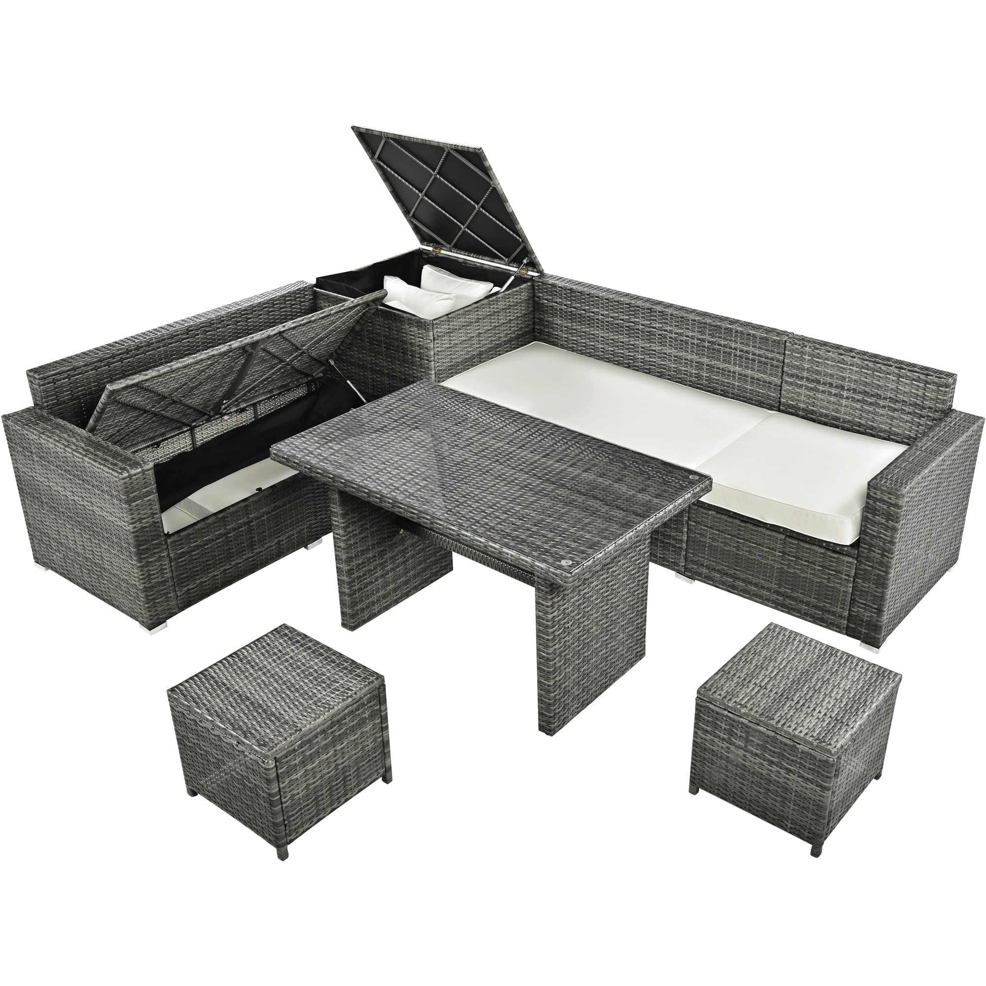 Bybafun YA0100372 Patio-Sofas-Daybeds - View #15