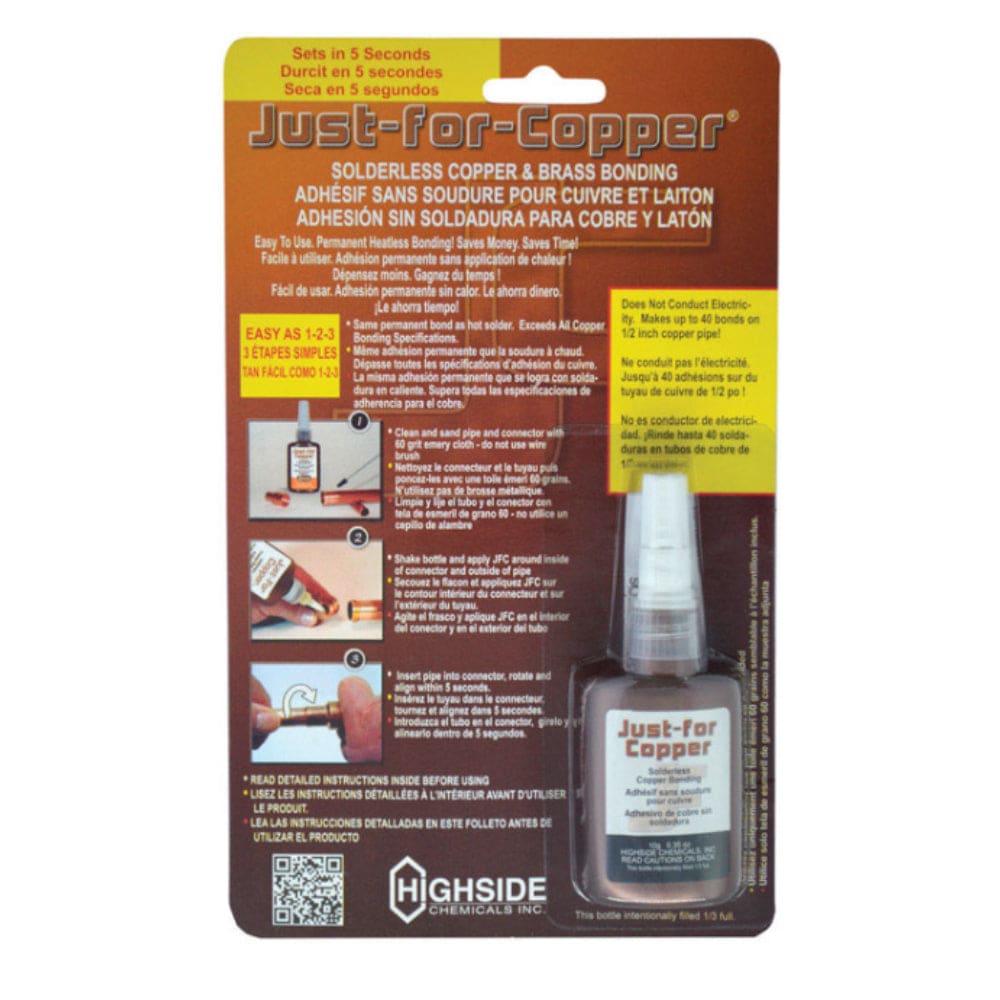  Just For Copper Copper Bonding Compound 0.35 oz 1 Count