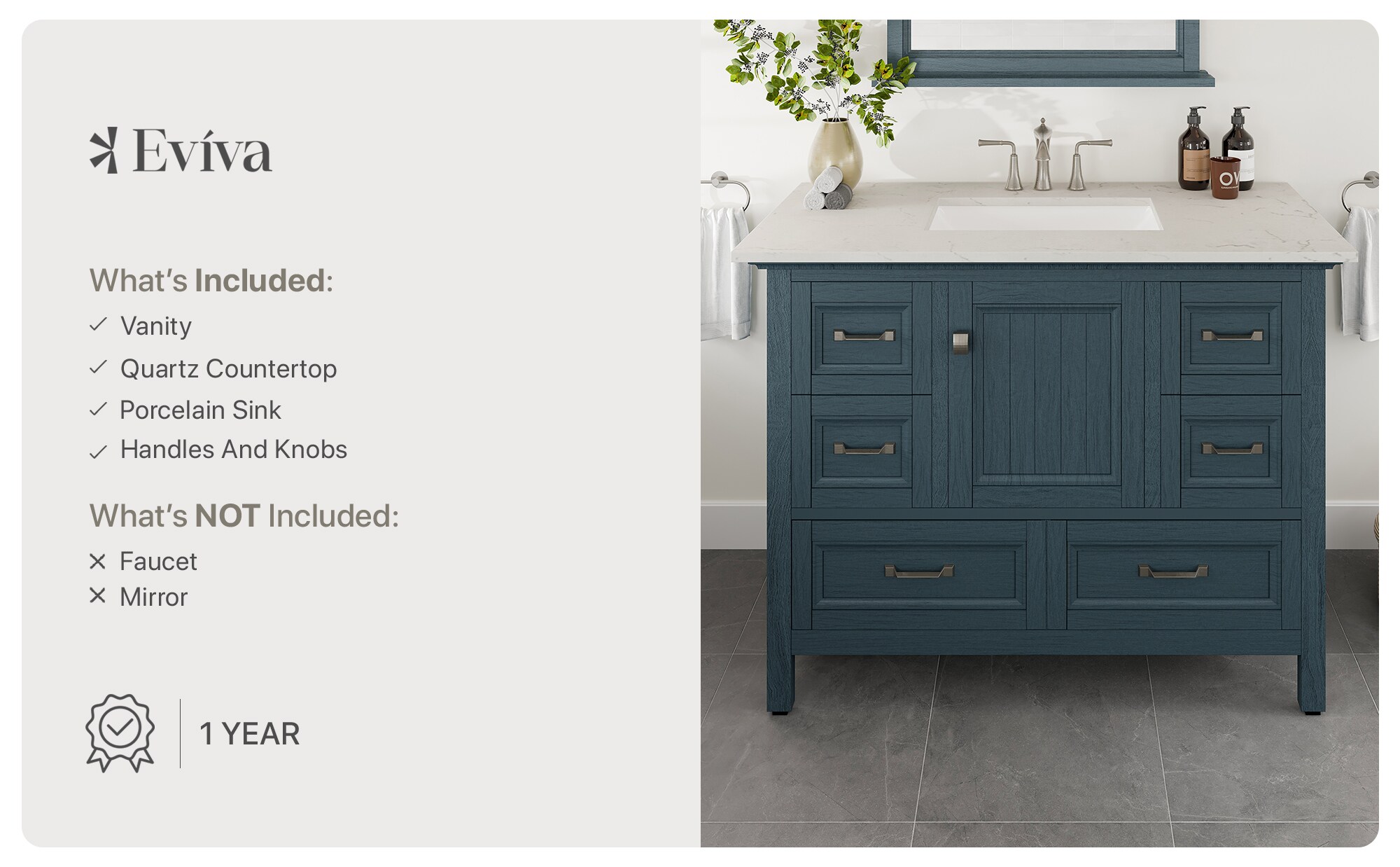Eviva EVVN612-42AB-Q Bath-Vanity-Combo - View #9