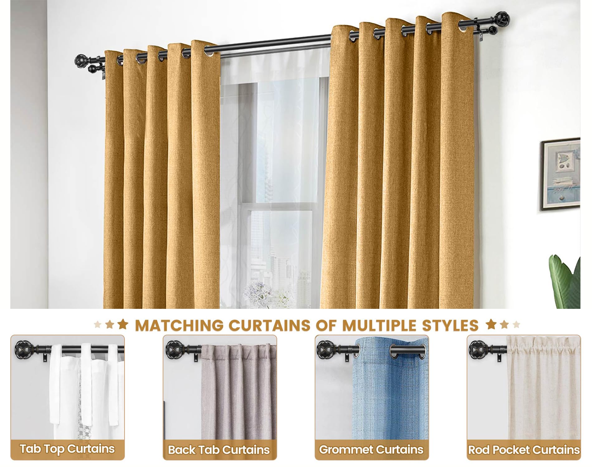 LAIFUCAM LLA0810J006 Curtain-Rods - View #4