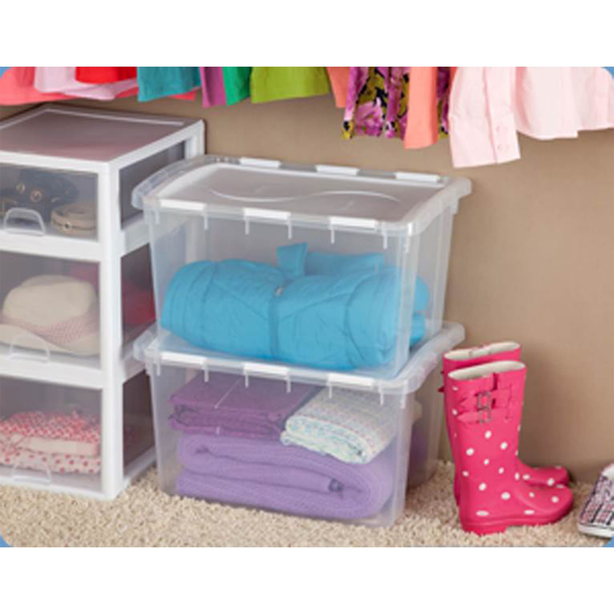 Sterilite 109928 Plastic-Storage-Totes - View #9
