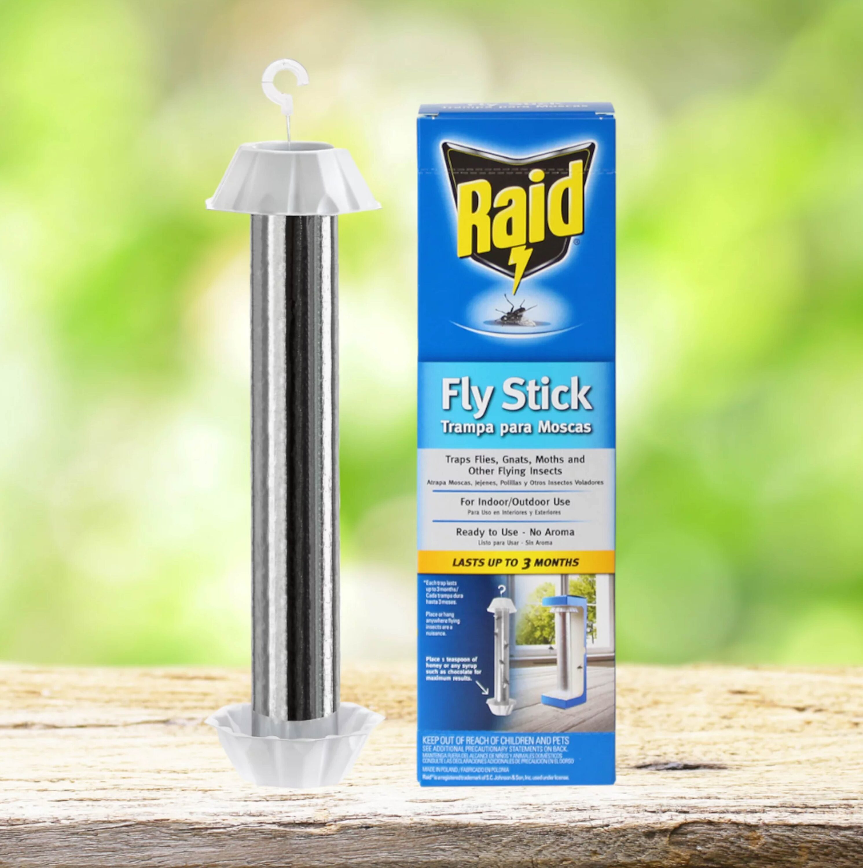8pk Sticky Fly Papers for Indoors & Outdoor - Safe and Effective