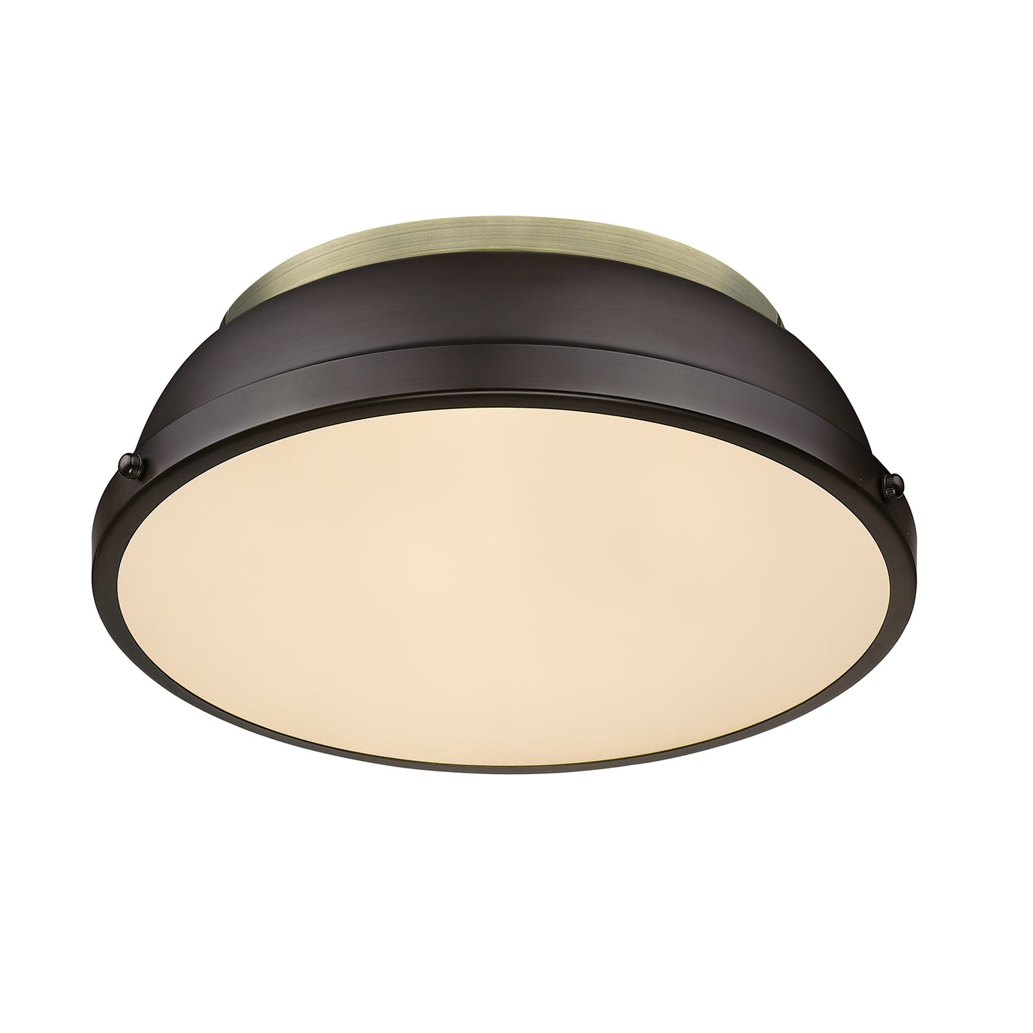 Golden Lighting 3602-14 AB-RBZ flushmounts - View #3