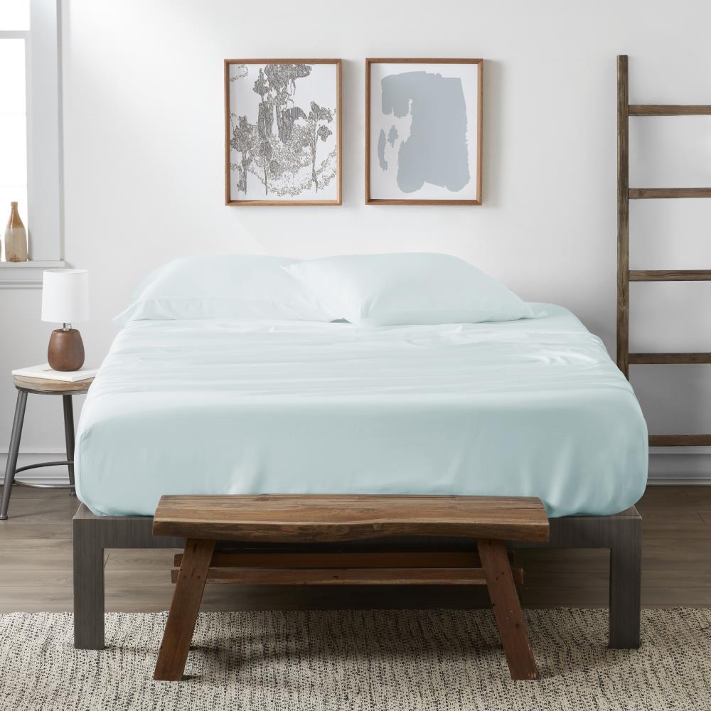 Ienjoy Home IEH-4PC-BAM-FULL-AQ Sheet-Sets - View #2
