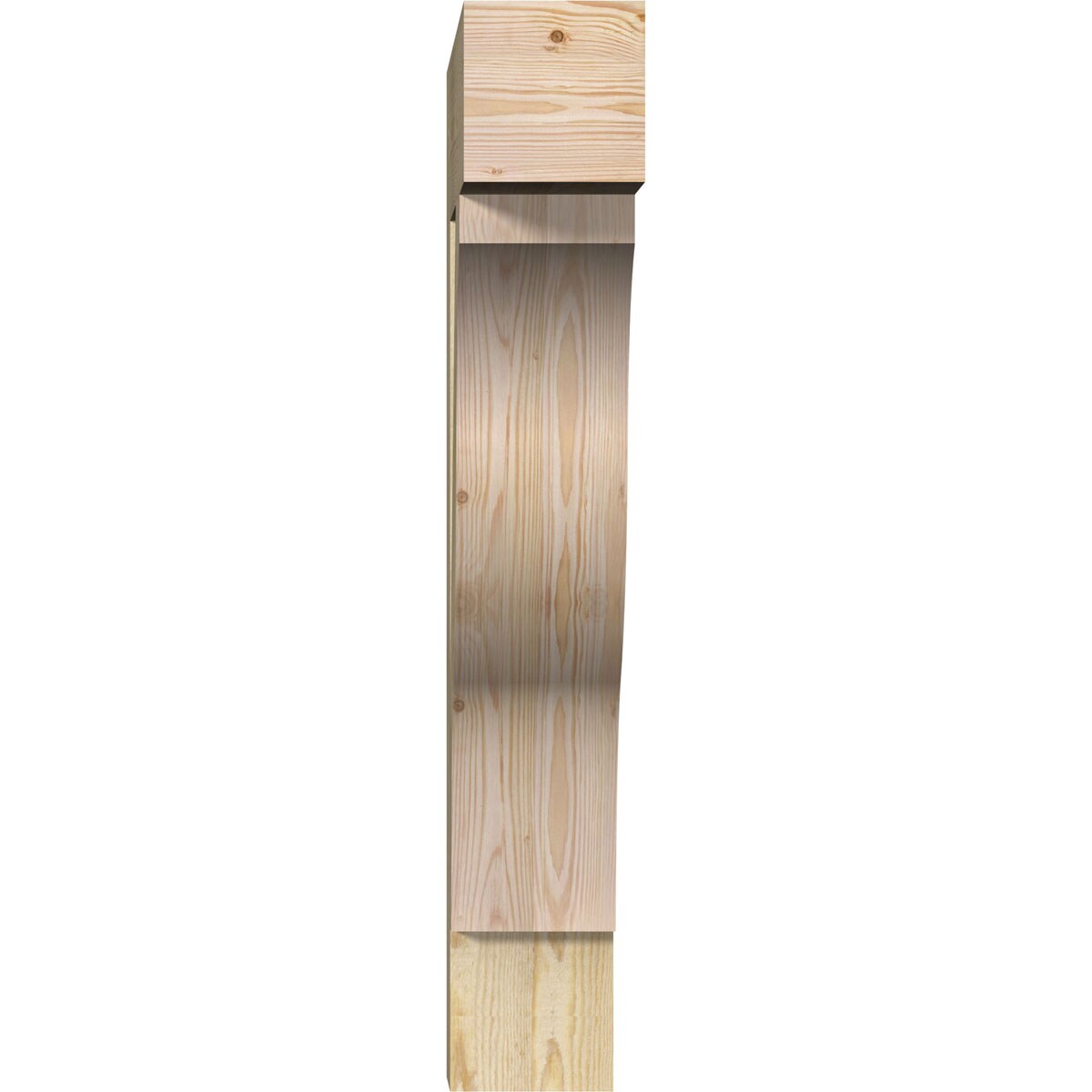 Ekena Millwork BKT06X26X38FST05RDF Exterior-Brackets-Braces - View #2