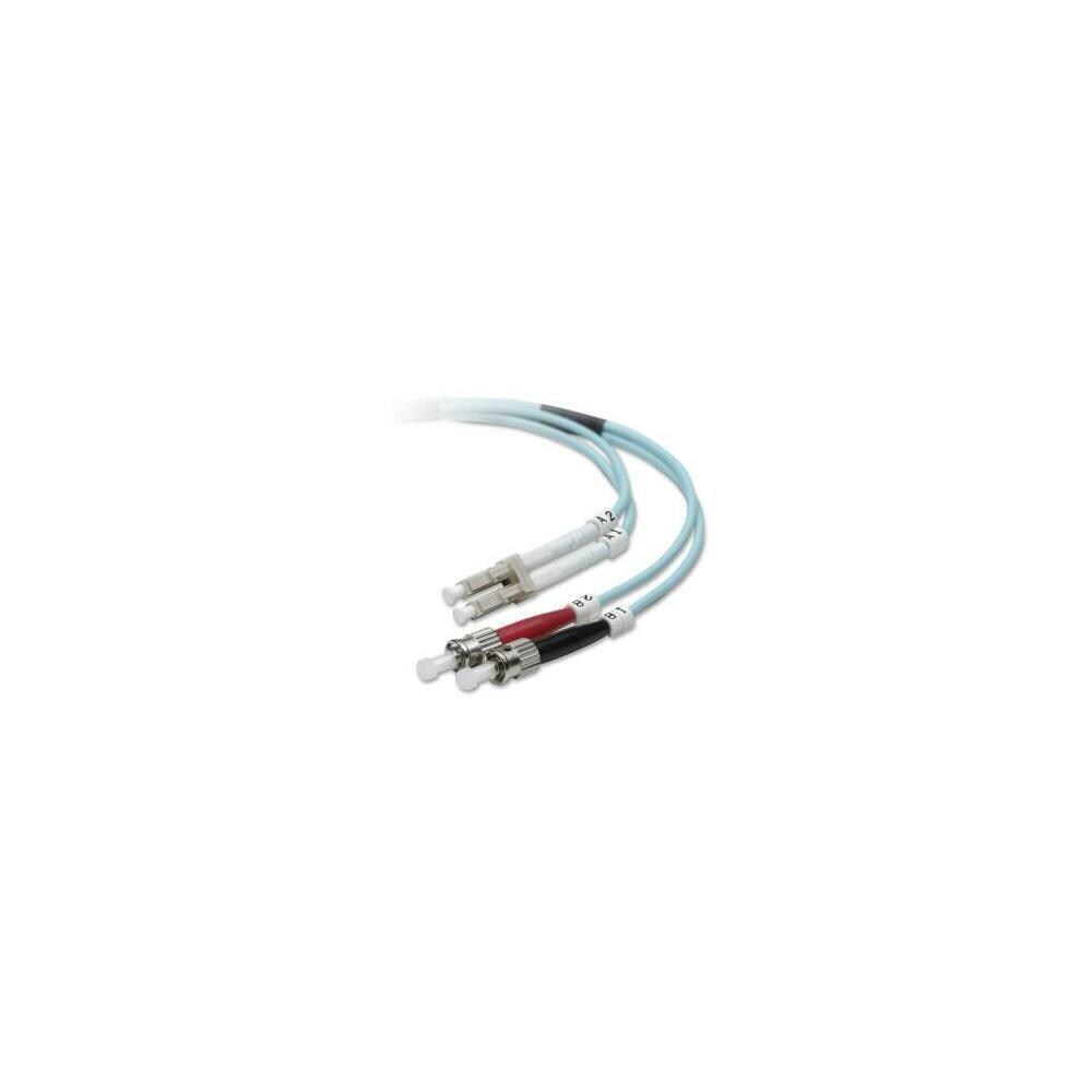 FastTrack ZX9SPRCH68215 3 m Fiber Optic Patch Cable- Aqua