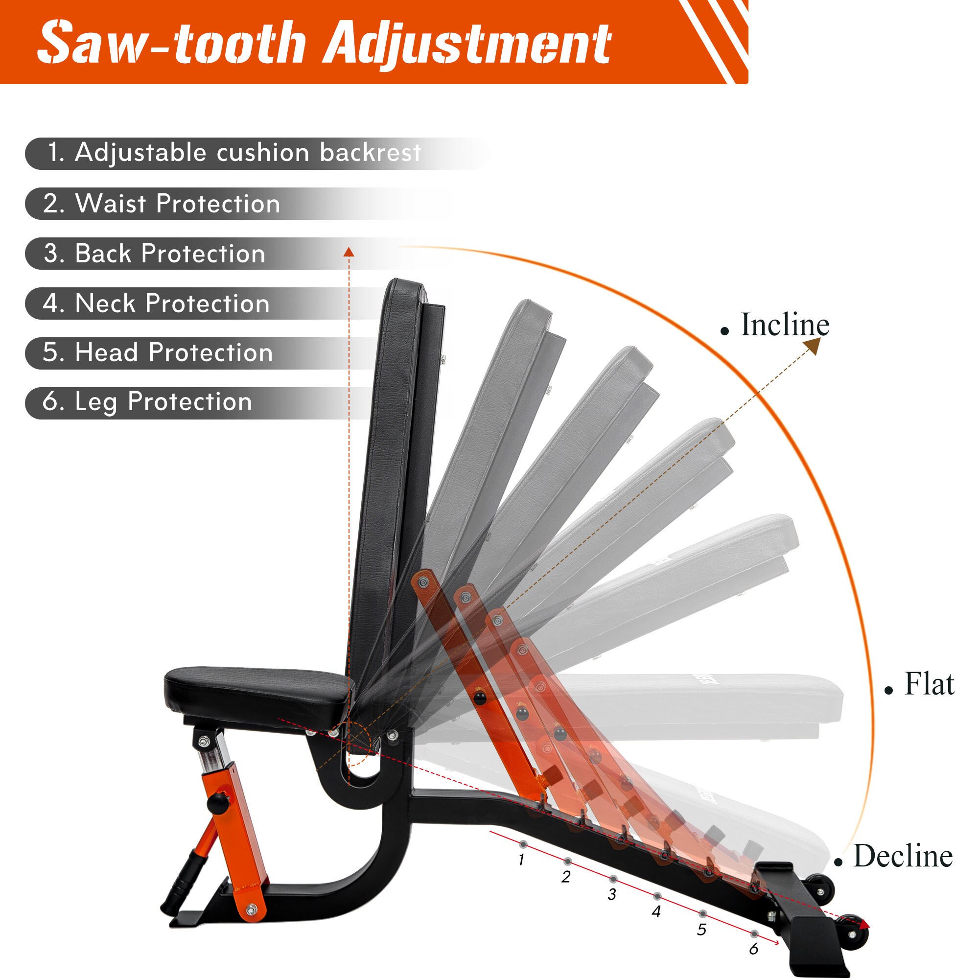 CASAINC PS-W61726143 Weight-Benches - View #5