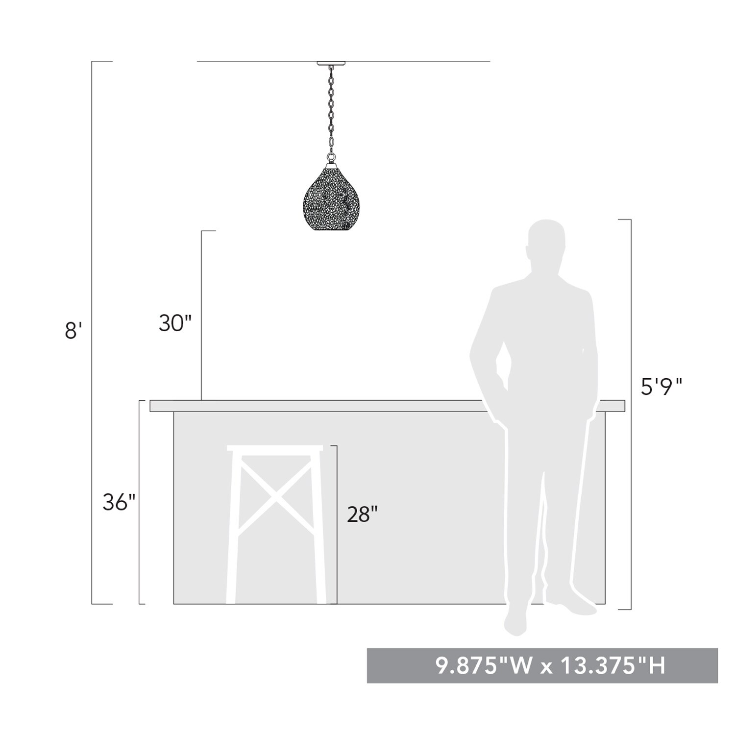 Golden Lighting 1094-S BCB-HCG Pendant-Lights - View #6
