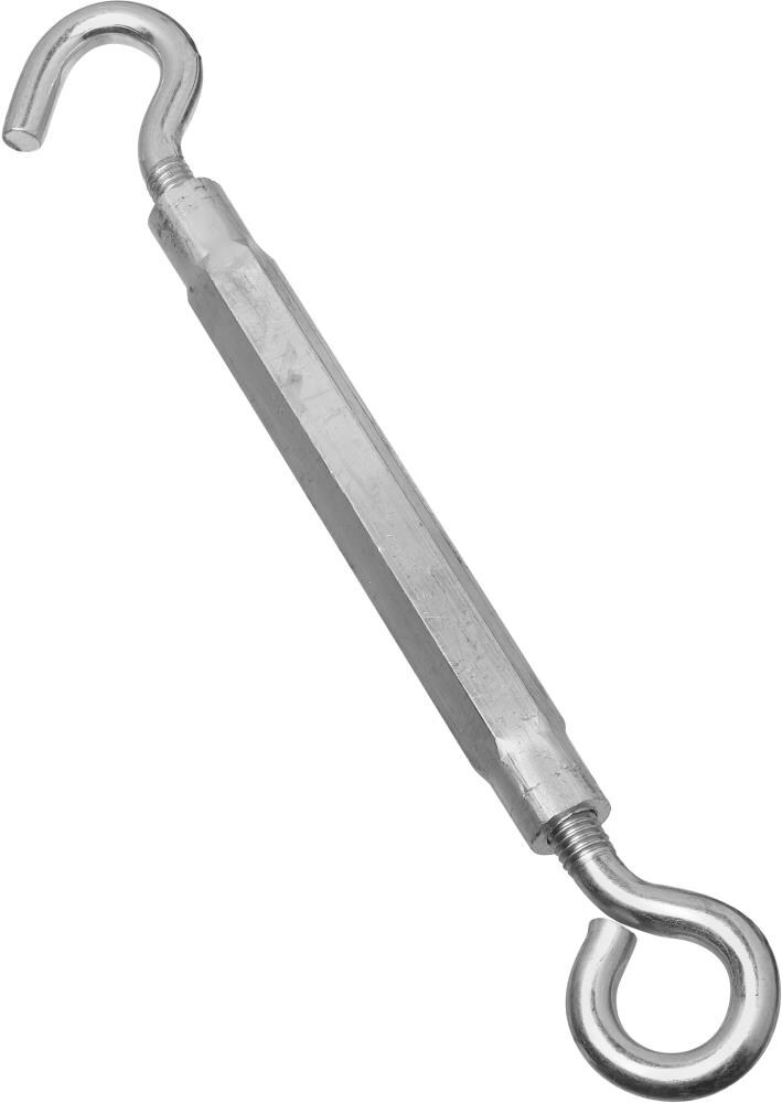 National Hardware N221-903 1/2-in x 17-in Aluminum Hook and eye Turnbuckle