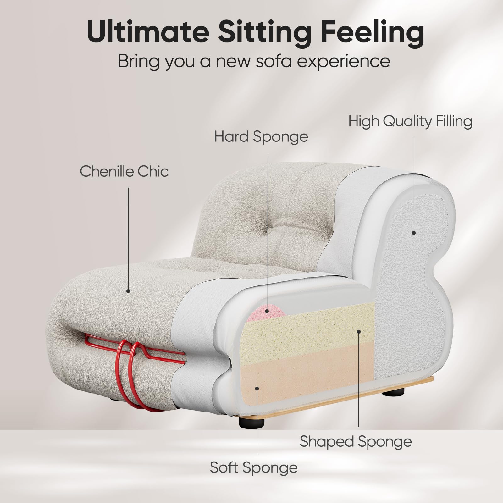 LTMATE LSA0048S-W Bean-Bag-Chairs - View #4