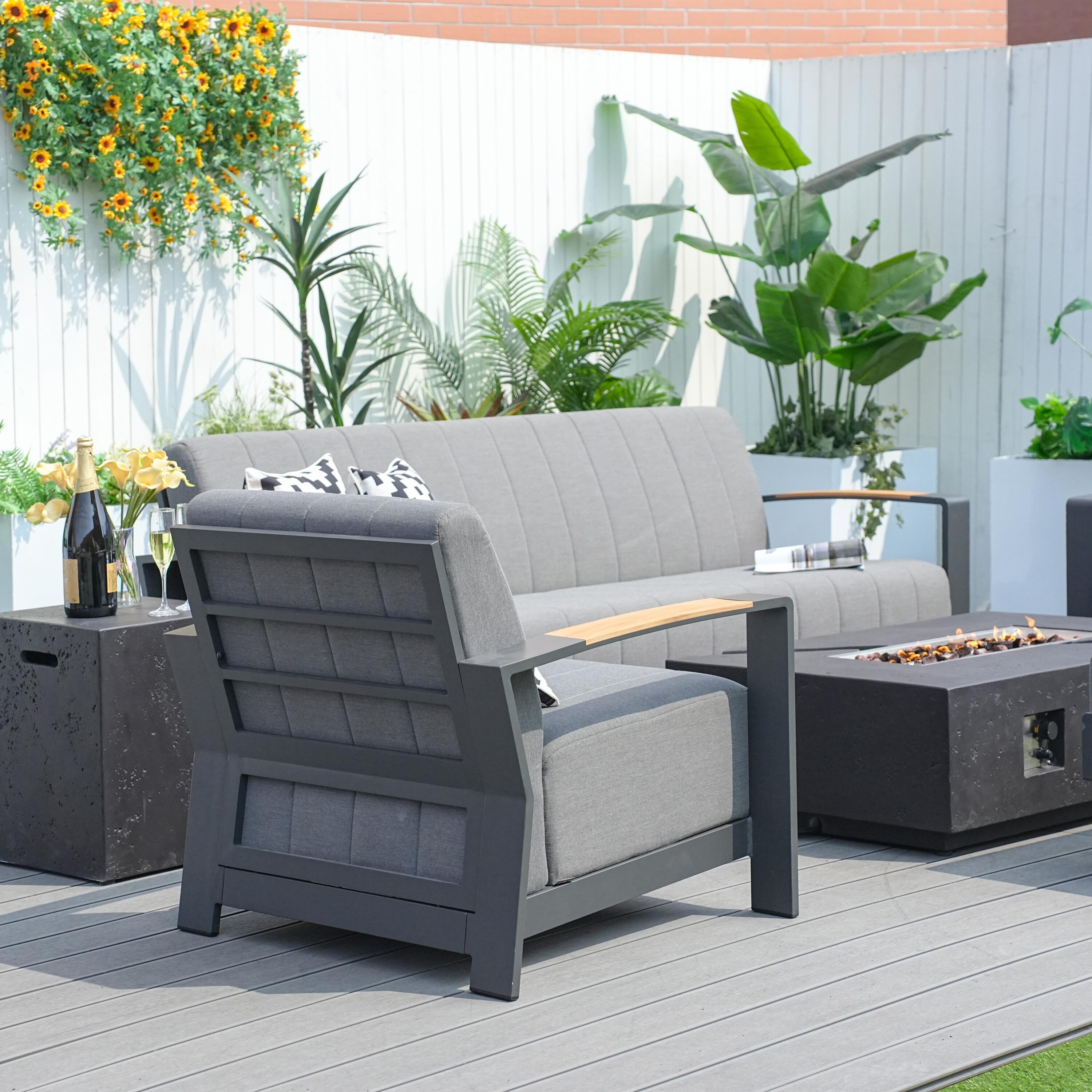 Direct Wicker DWG-2335G&24913BK Patio-Conversation-Sets - View #10