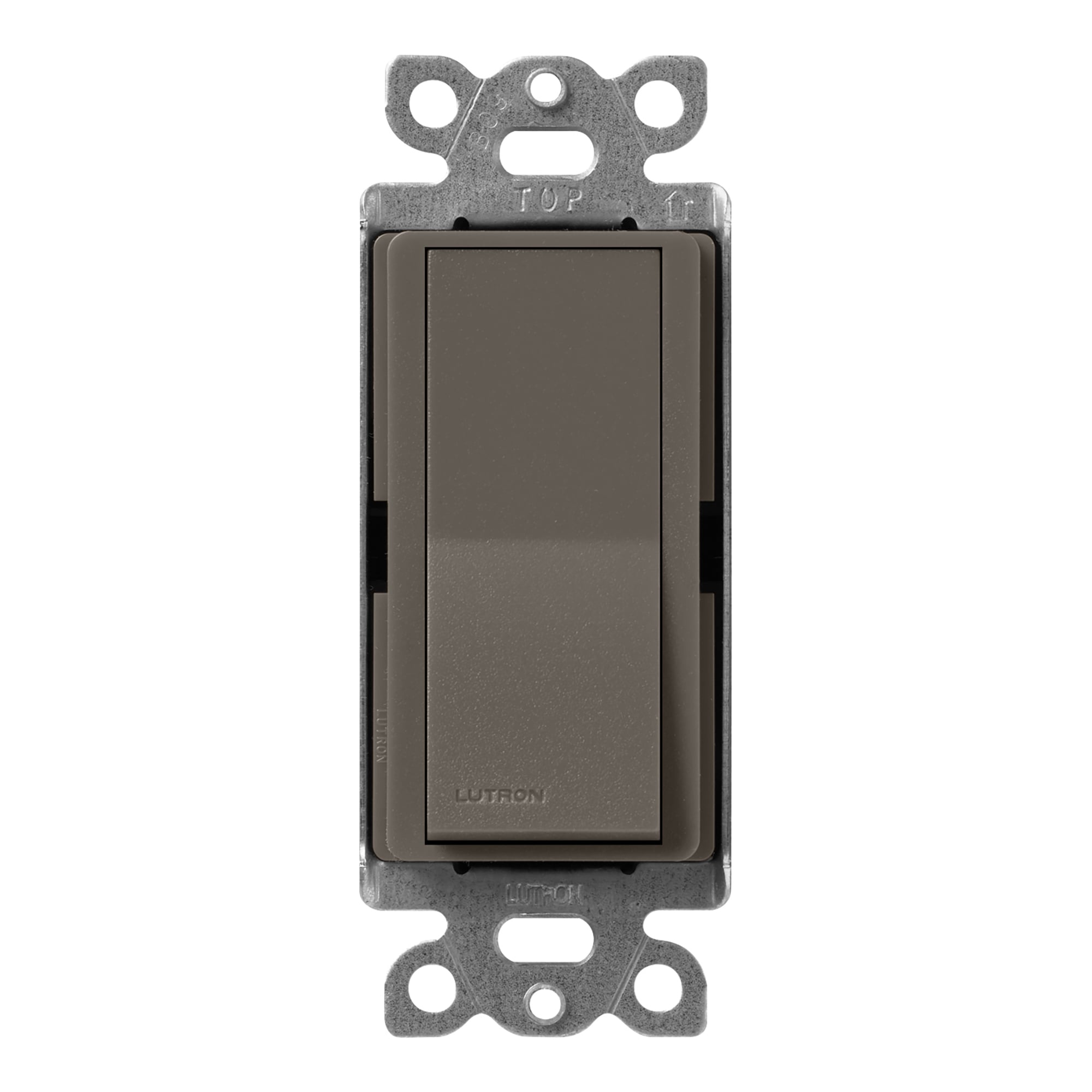 Lutron SC-3PS-TF Claro 15-amp 3-way Rocker Master Light Switch , Truffle