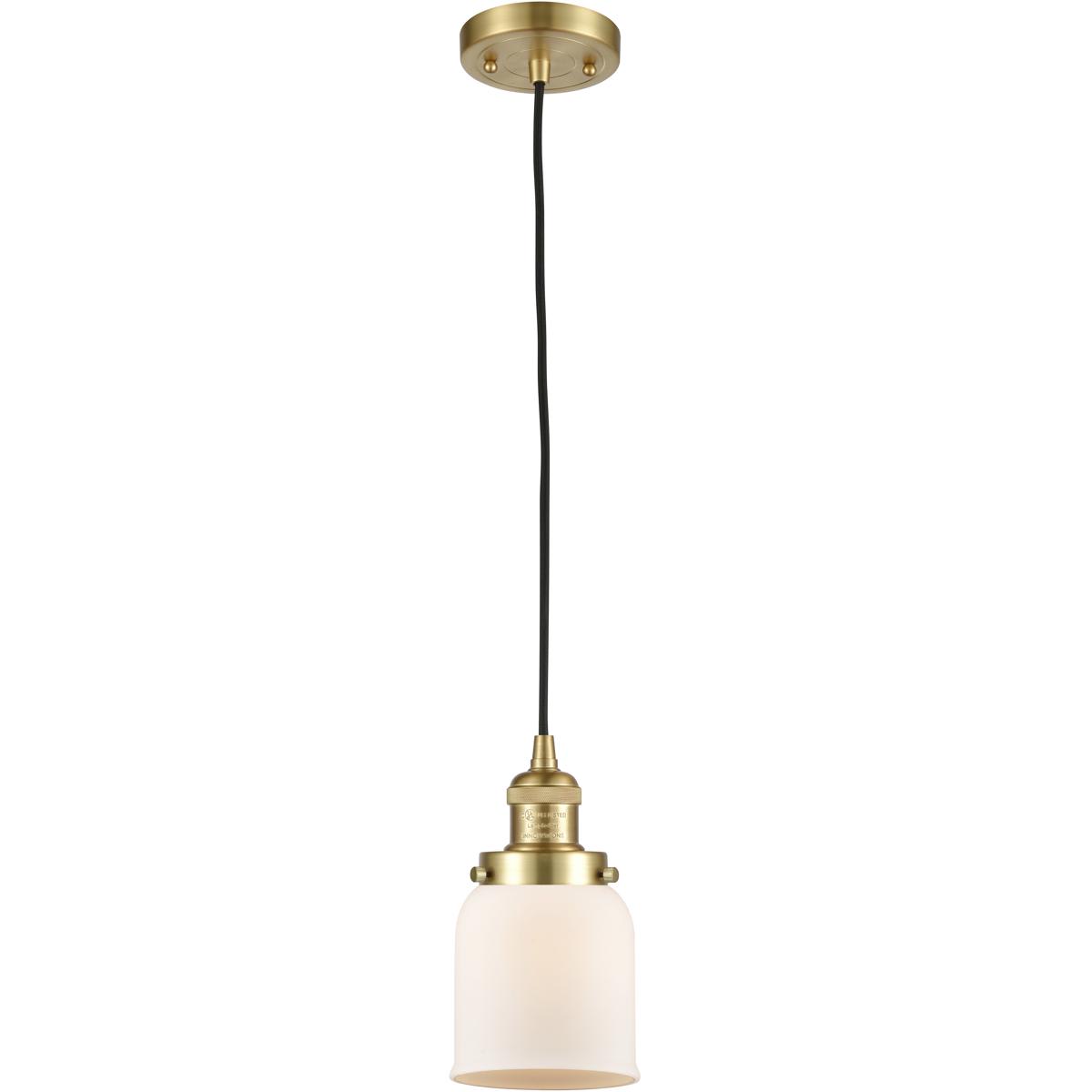 Innovations Lighting 1886134 201C-SG-G51 Franklin Restoration Bell Mini Pendant
