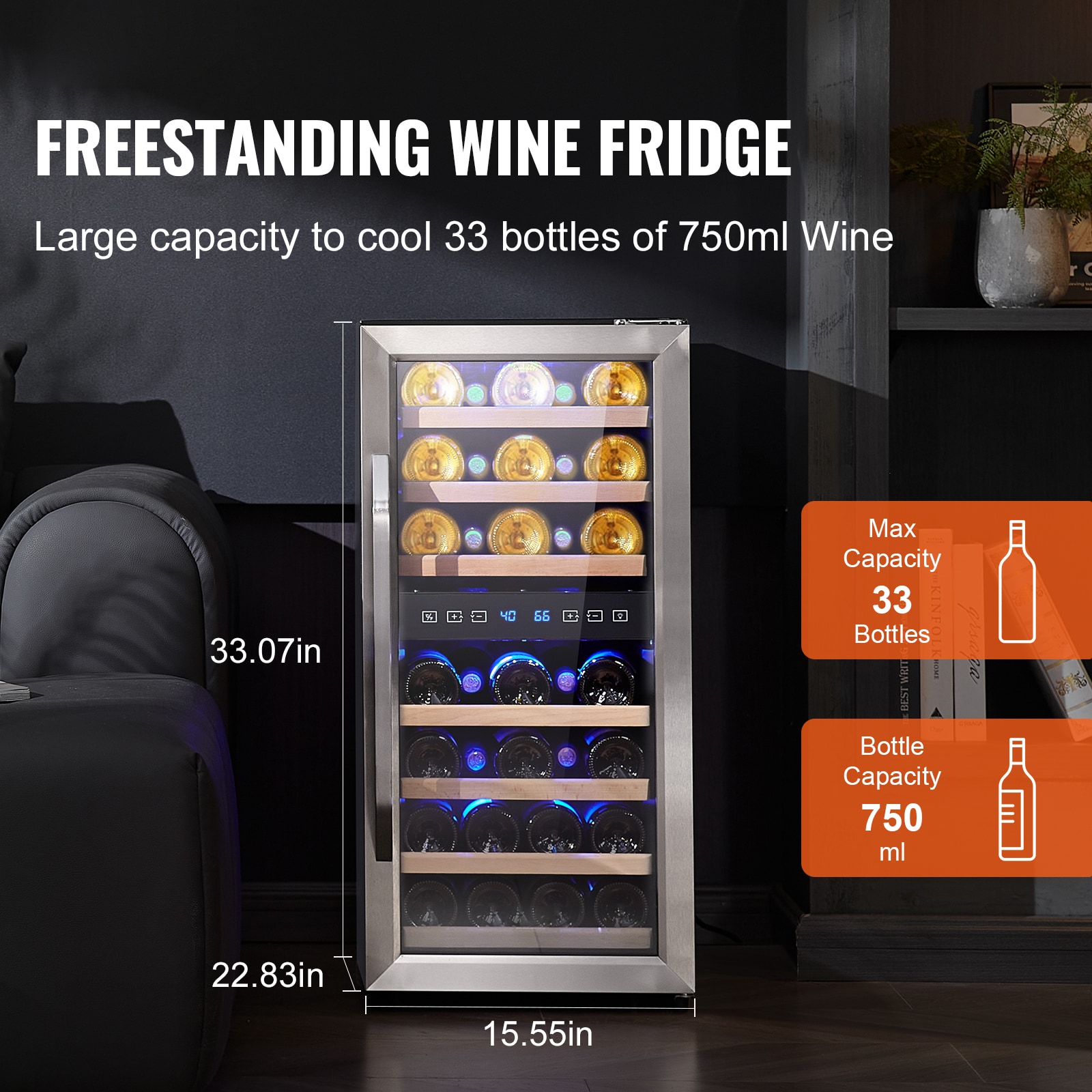 VEVOR SCDLSJJBXJJD06406V1 Wine-Chillers - View #2