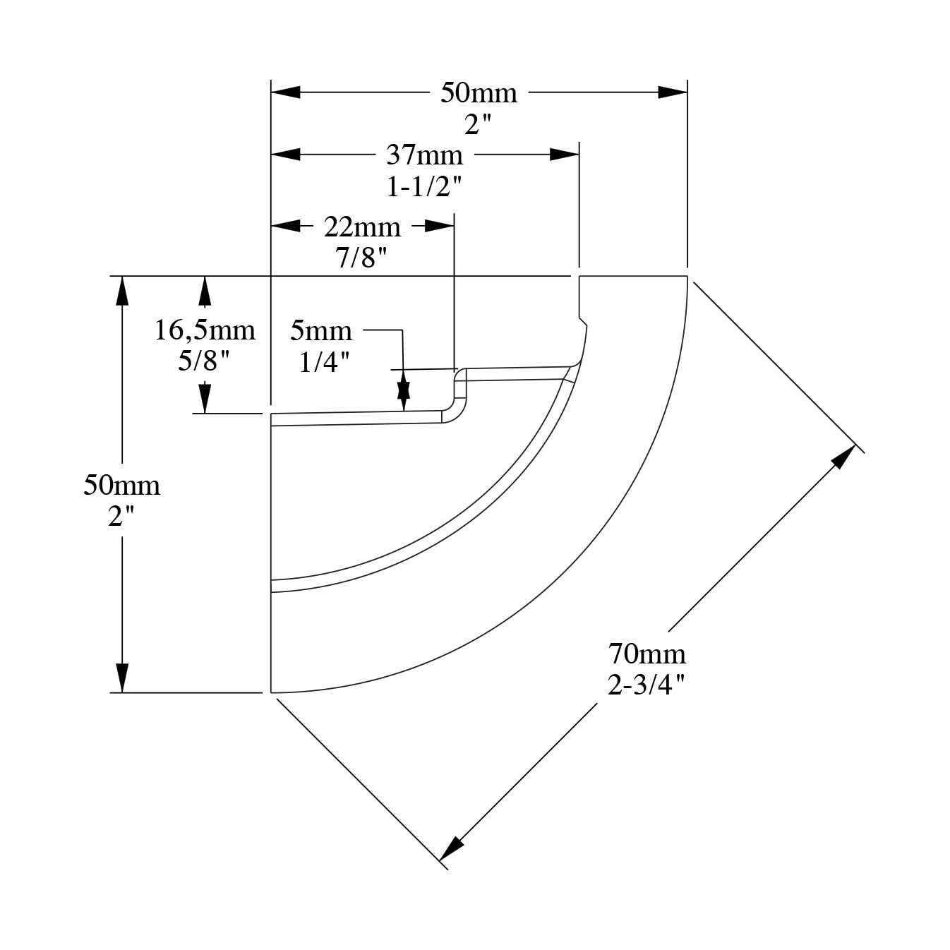 78-Inch Primed White Polyurethane Crown Moulding