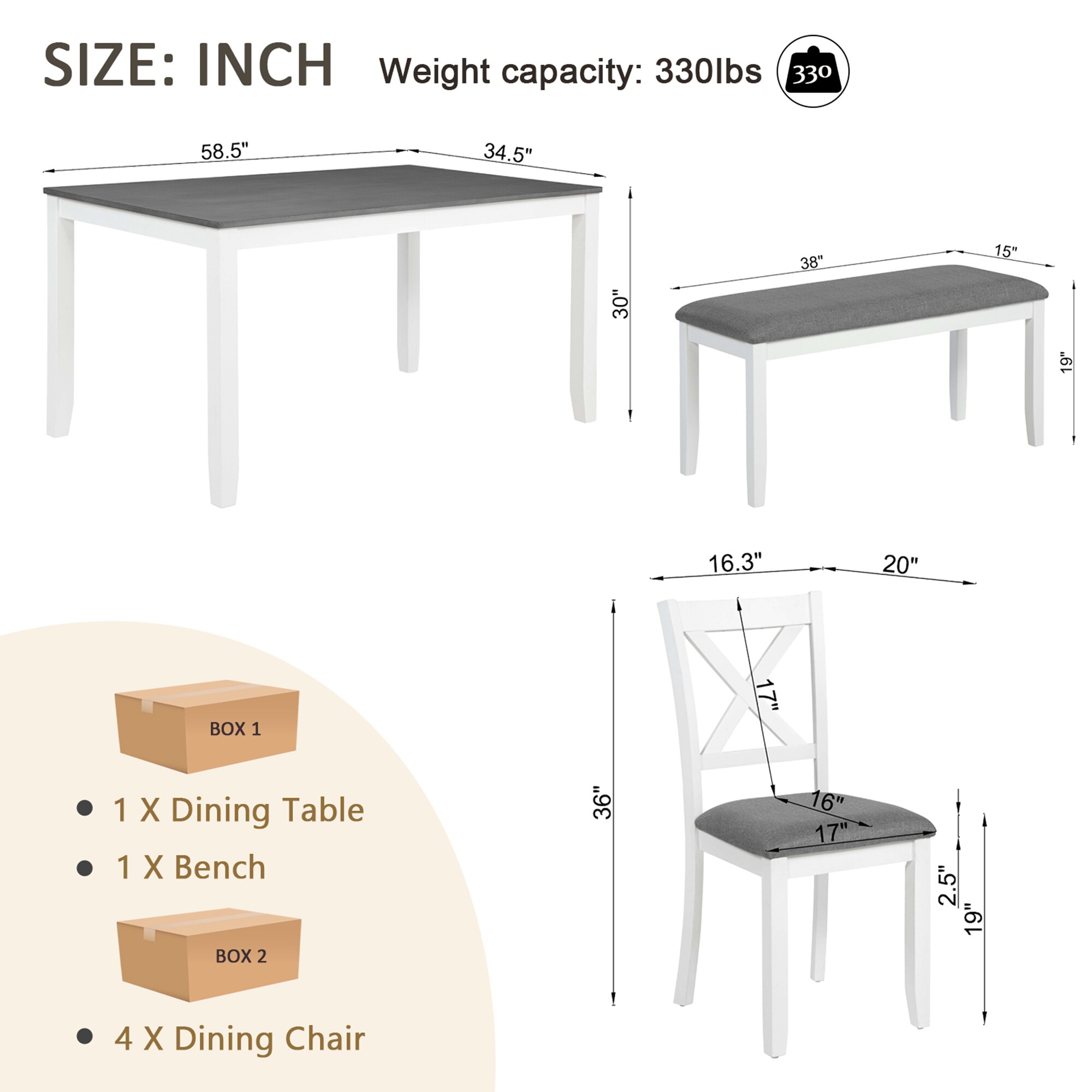 Bybafun YA0100255 Dining-Sets - View #10