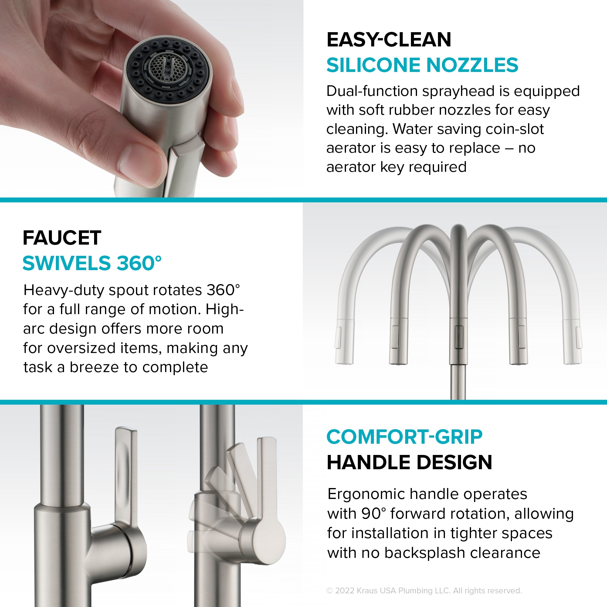 Kraus KPF-2820CH Kitchen-Faucets - View #10