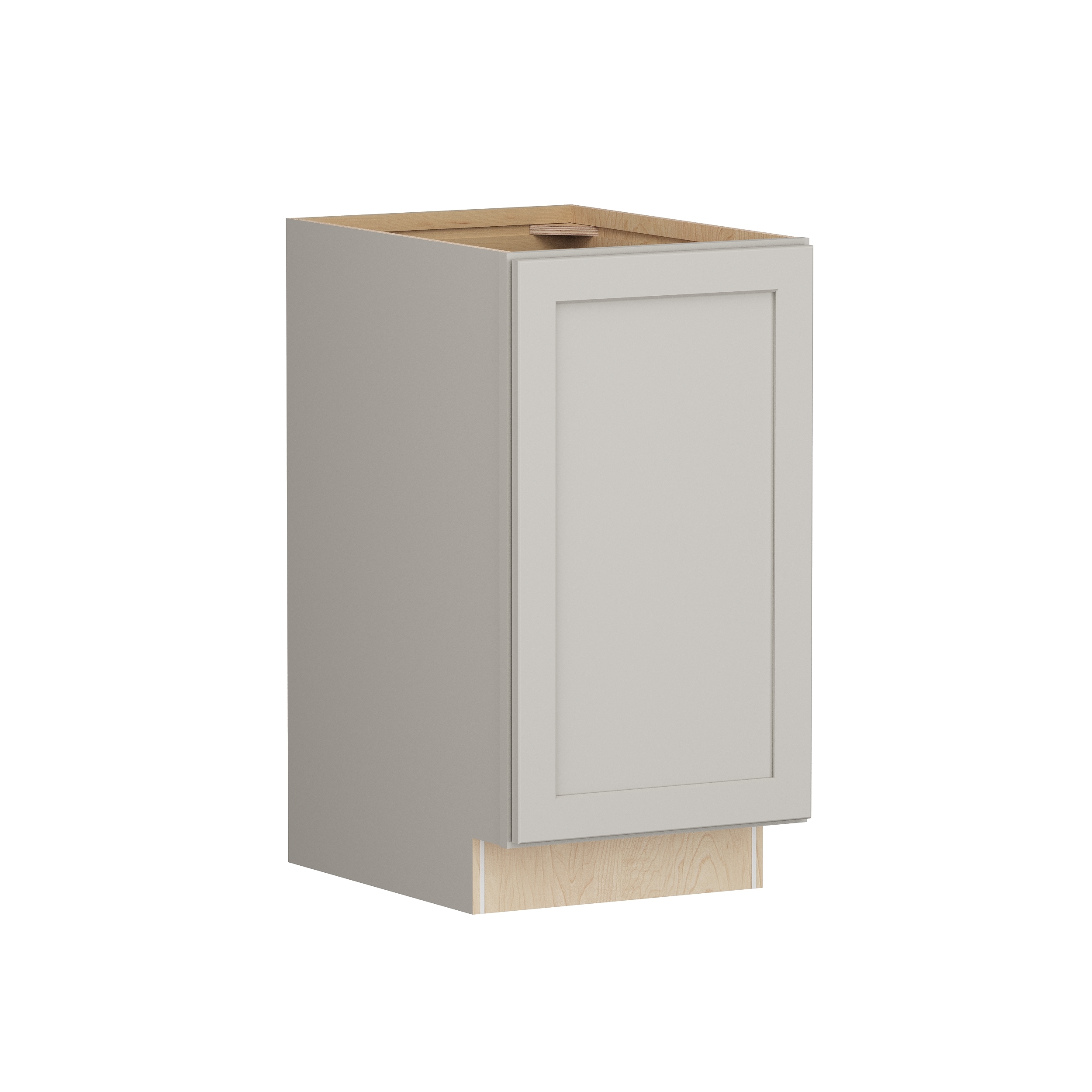 Shenandoah PRO Express Breckenridge 18-in W x 34.5-in H x 24-in D Stone Full Overlay 1-Drawer Base Fully Assembled Plywood Cabinet (Recessed Panel Shaker Style)