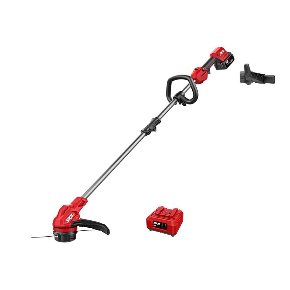 SKIL PWR CORE 20-volt 13-in Straight Cordless String Trimmer (Battery Included) LT4823B-10 Uae Electronic uaeelectronic.com