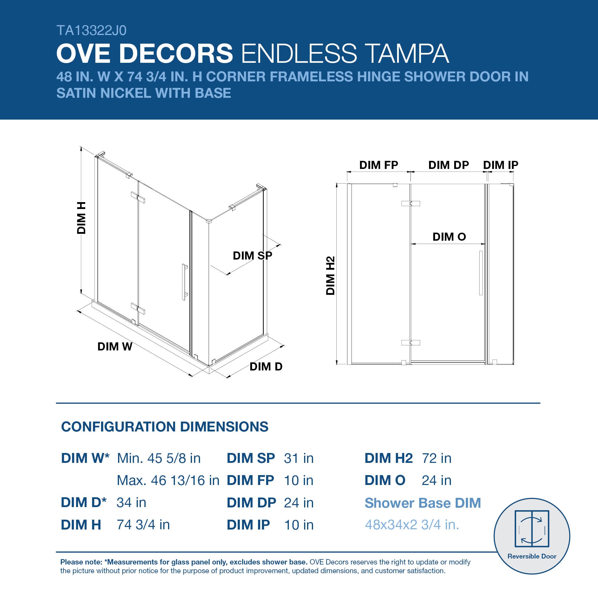 OVE Decors 828796081542 Alcove-Shower-Kit - View #2