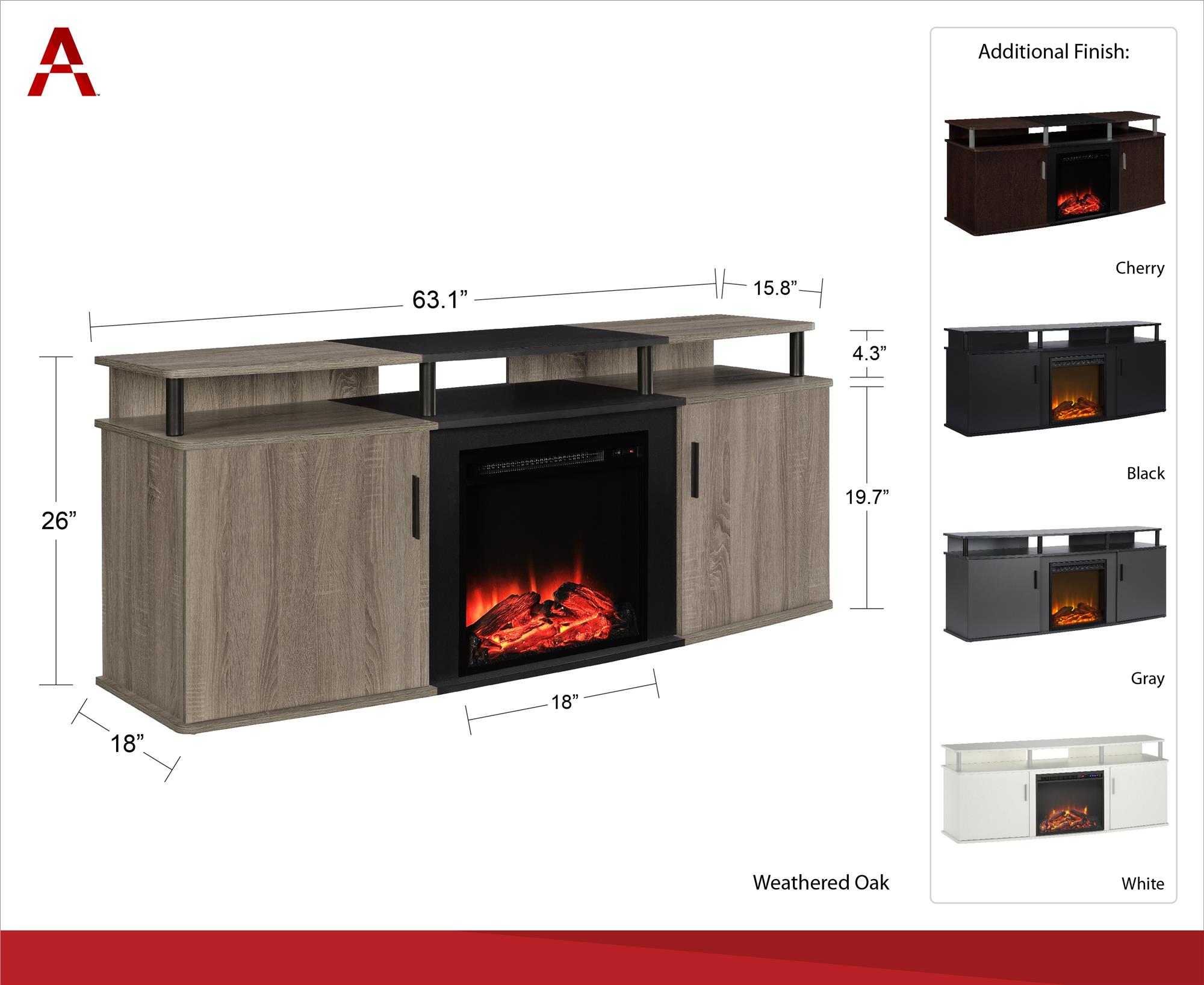 Ameriwood Home 1766893COM Electric-Fireplaces - View #6