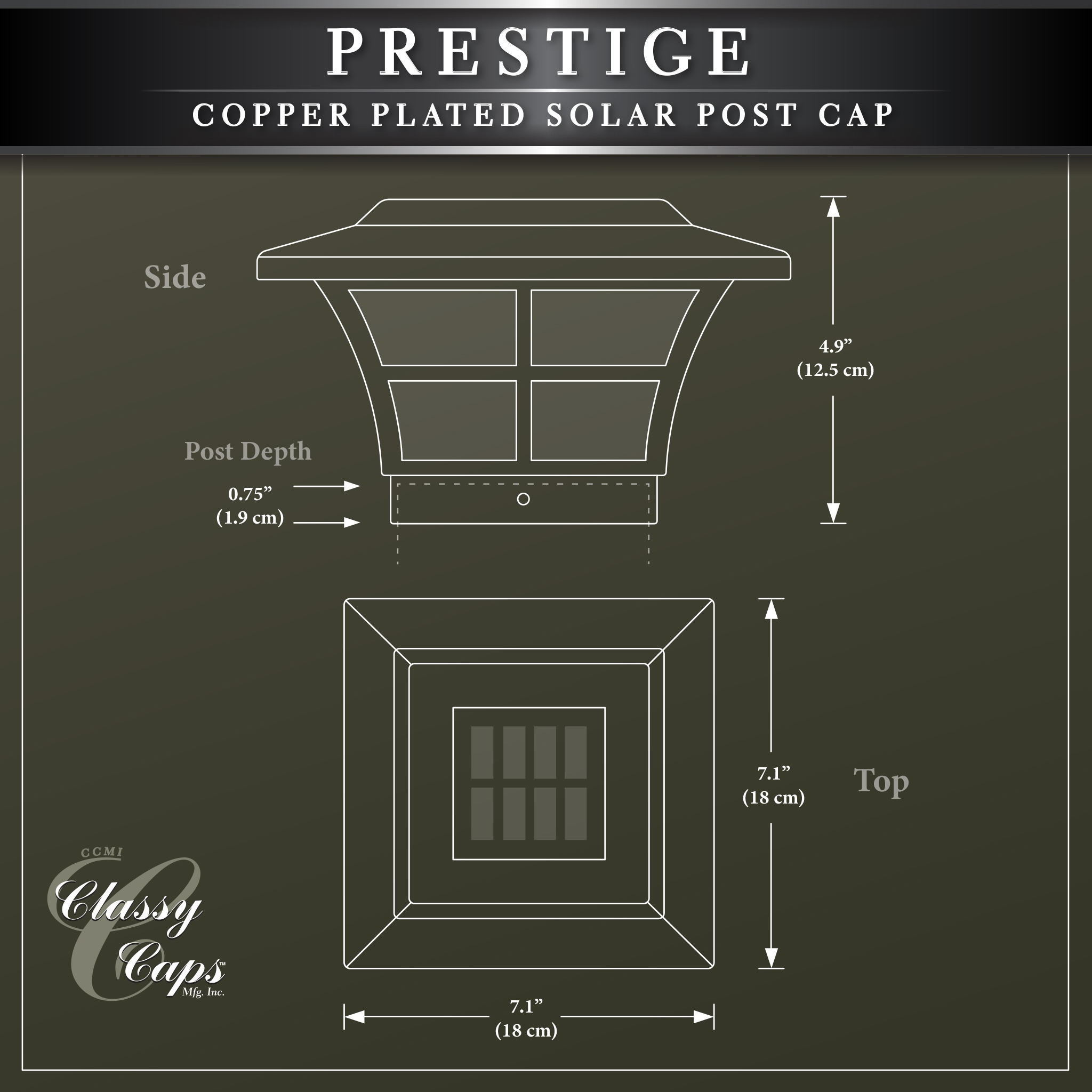 Classy Caps SL079C Deck-Lights - View #8