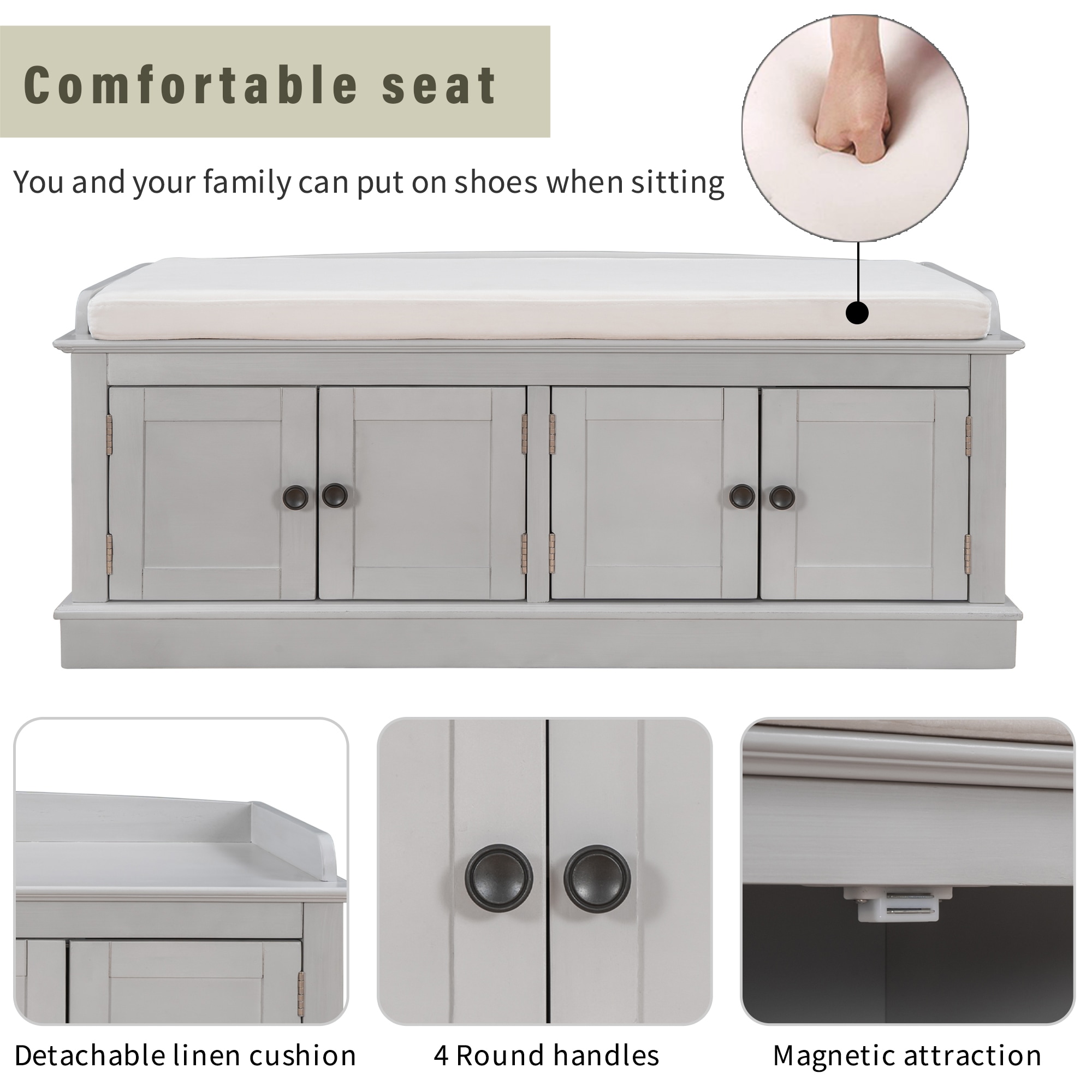 ModernLuxe WF284227AAE bench - View #4
