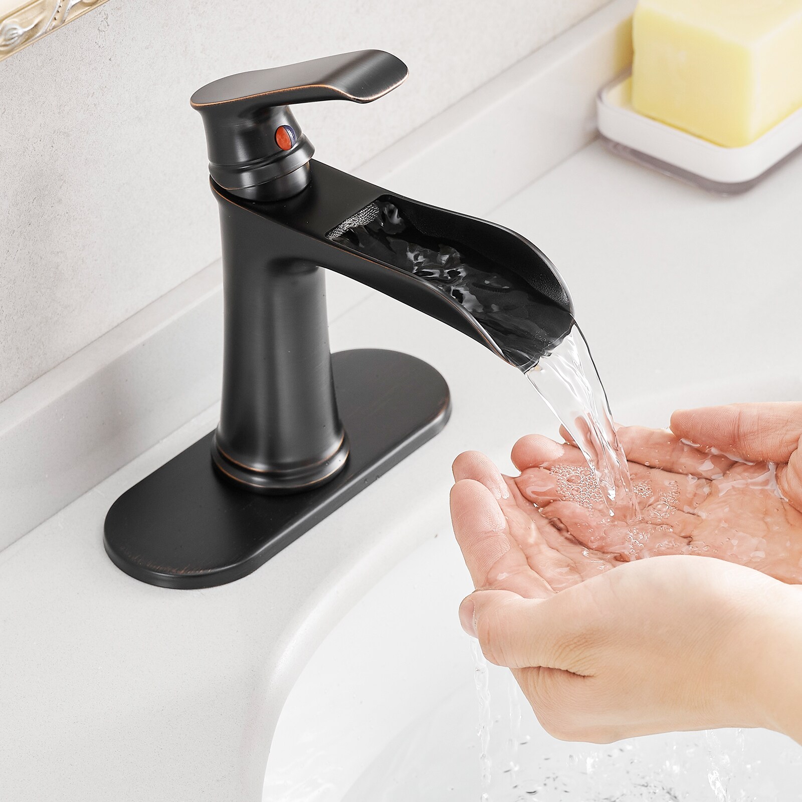 WELLFOR GQJ-1363-ORB Lavatory-Faucets - View #2