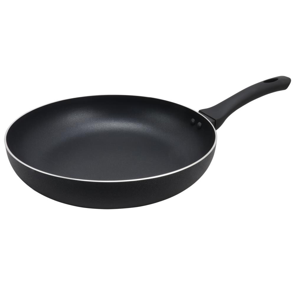 brentwood Brentwood 13-in Aluminum Nonstick Frying Pan in Gray - Fast, Even  Heating, Exceptional Non-Stick Coating in the Cooking Pans & Skillets  department at