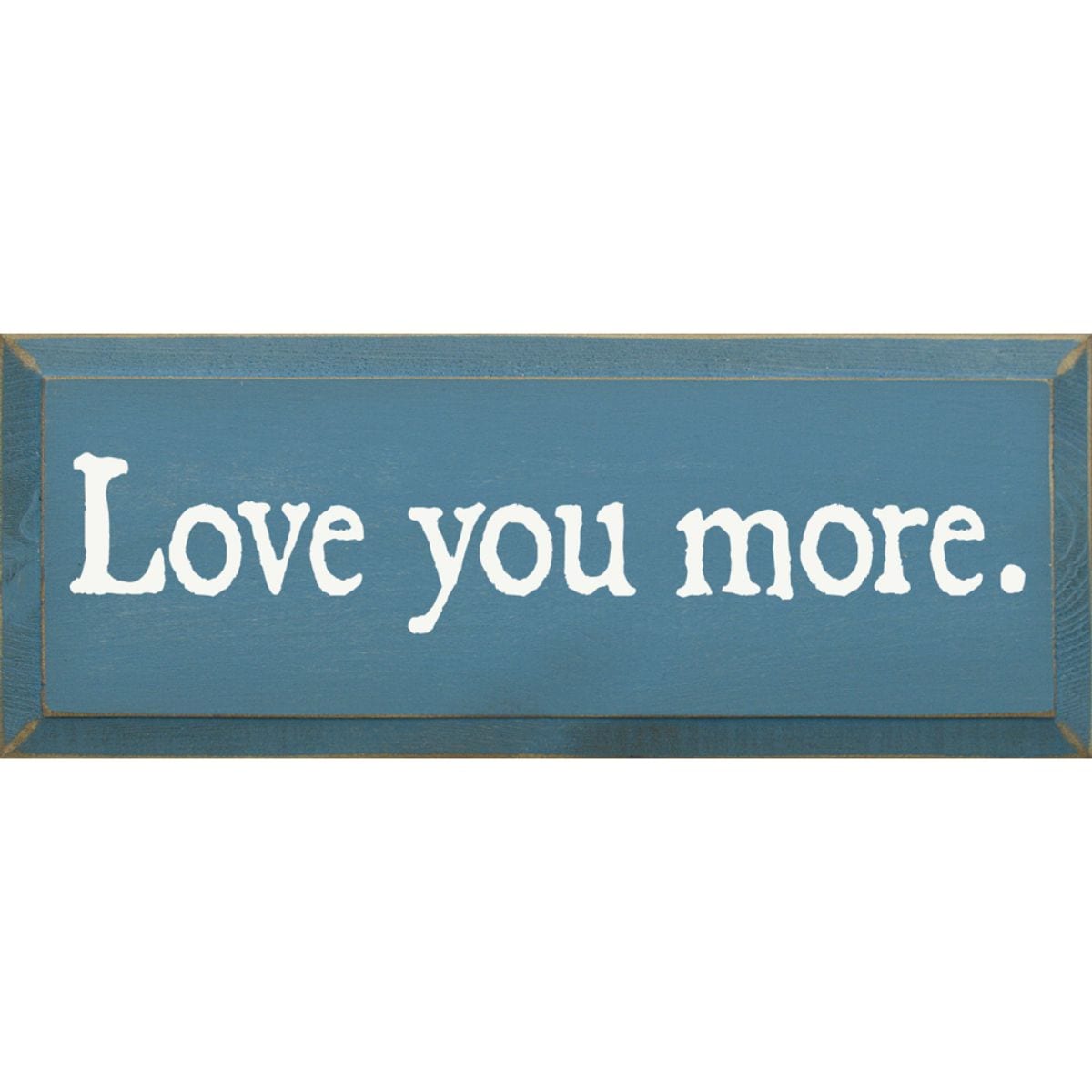 Slickblue 7x18 inch Wood Solid Knotty Pine Rectangle Rustic Love Saying Wall Sign for Bedroom Living Room Indoor Wall Decoration Multiple Color Options