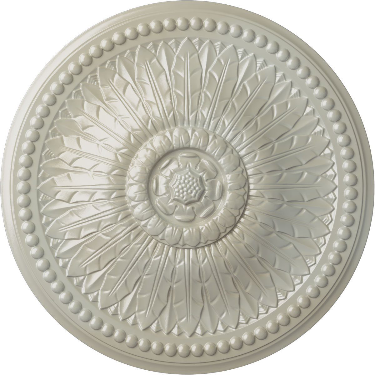 Ekena Millwork CM29SPFBS Springtime 29.375-in W x 29.375-in L Flash Blue Polyurethane Ceiling Medallion