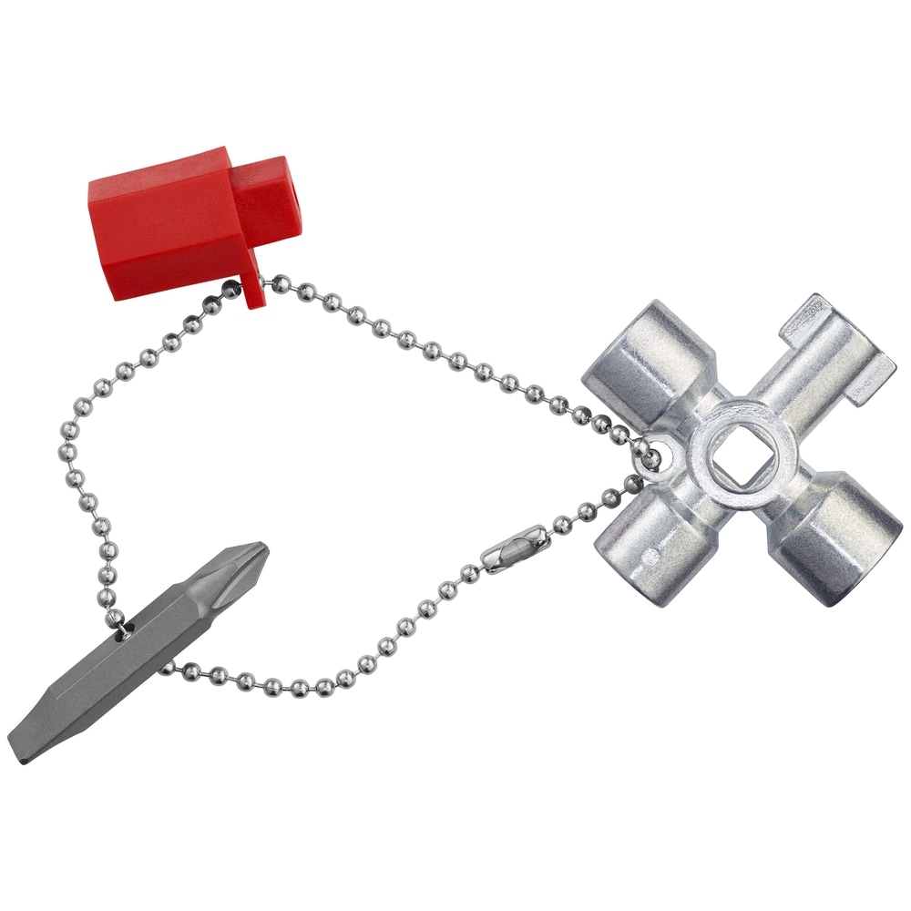 KNIPEX 00 11 02 2 1/4in Control Cabinet Key