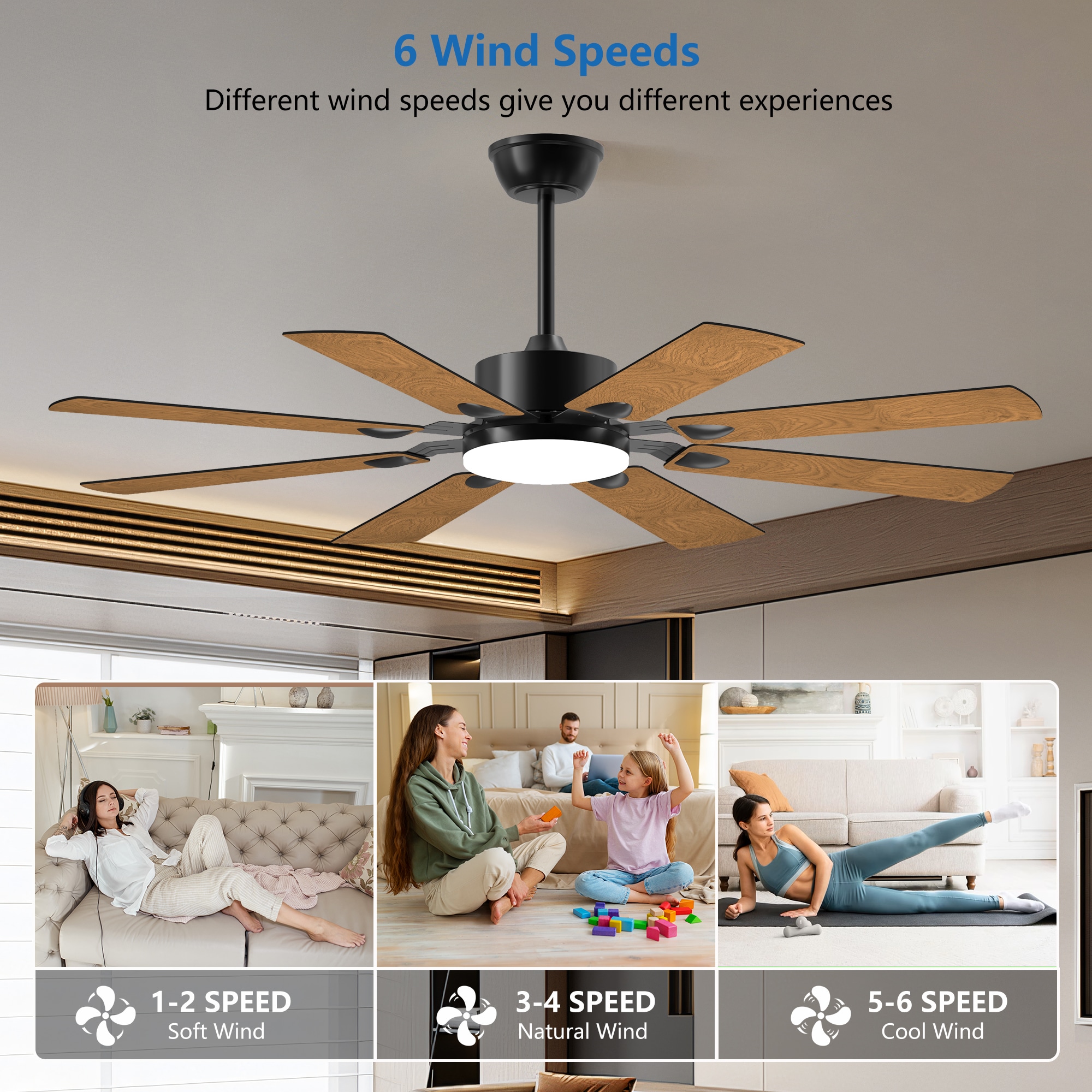 LUCKY ONE LO-LC343873P Ceiling-Fans - View #8