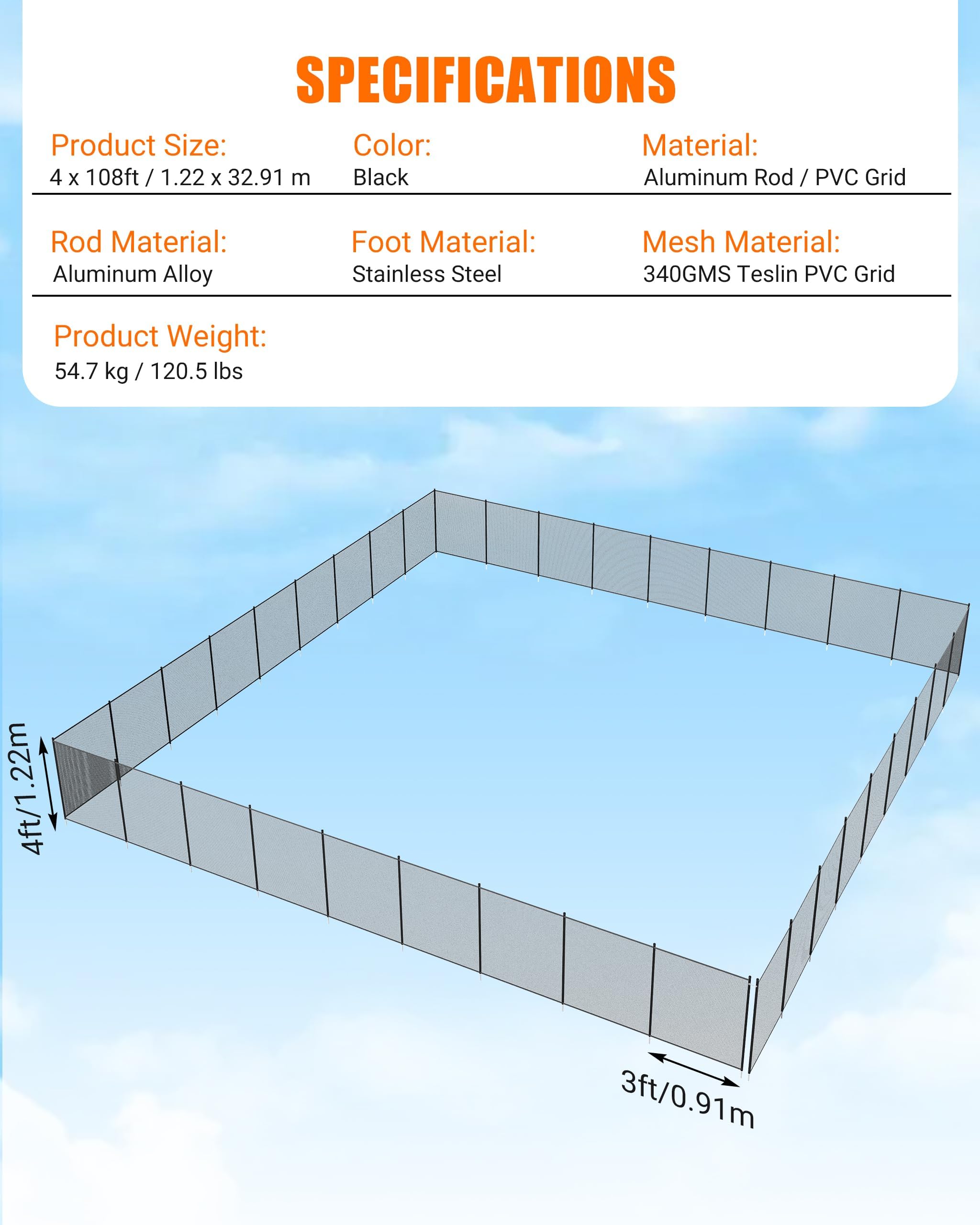 GarveeLife LMYPSBP-WYBC735098 Pool-Safety-Barrier-Panels - View #7