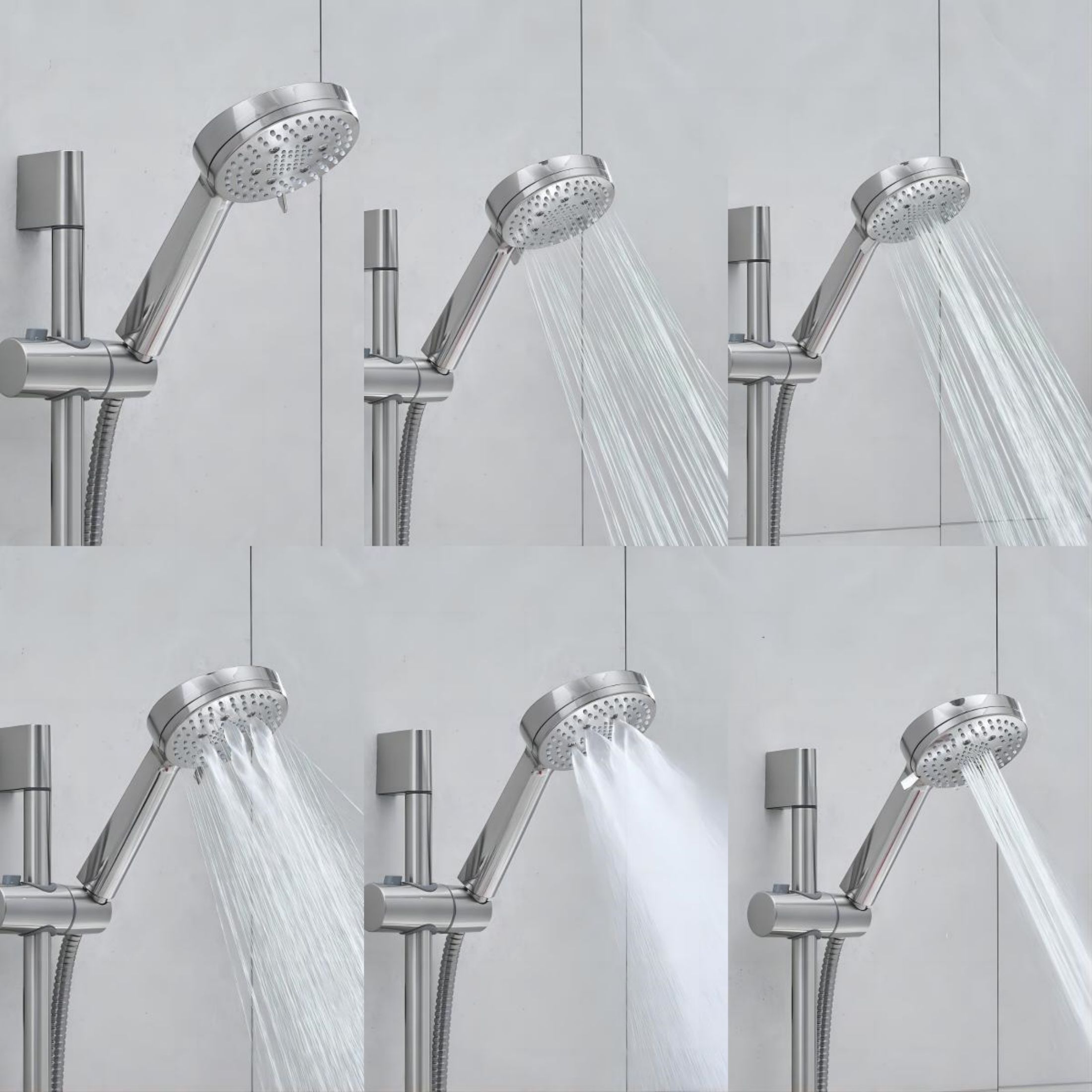 WELLFOR QJ-HS-28555N-10 Showerhead-Bar-Panels - View #7