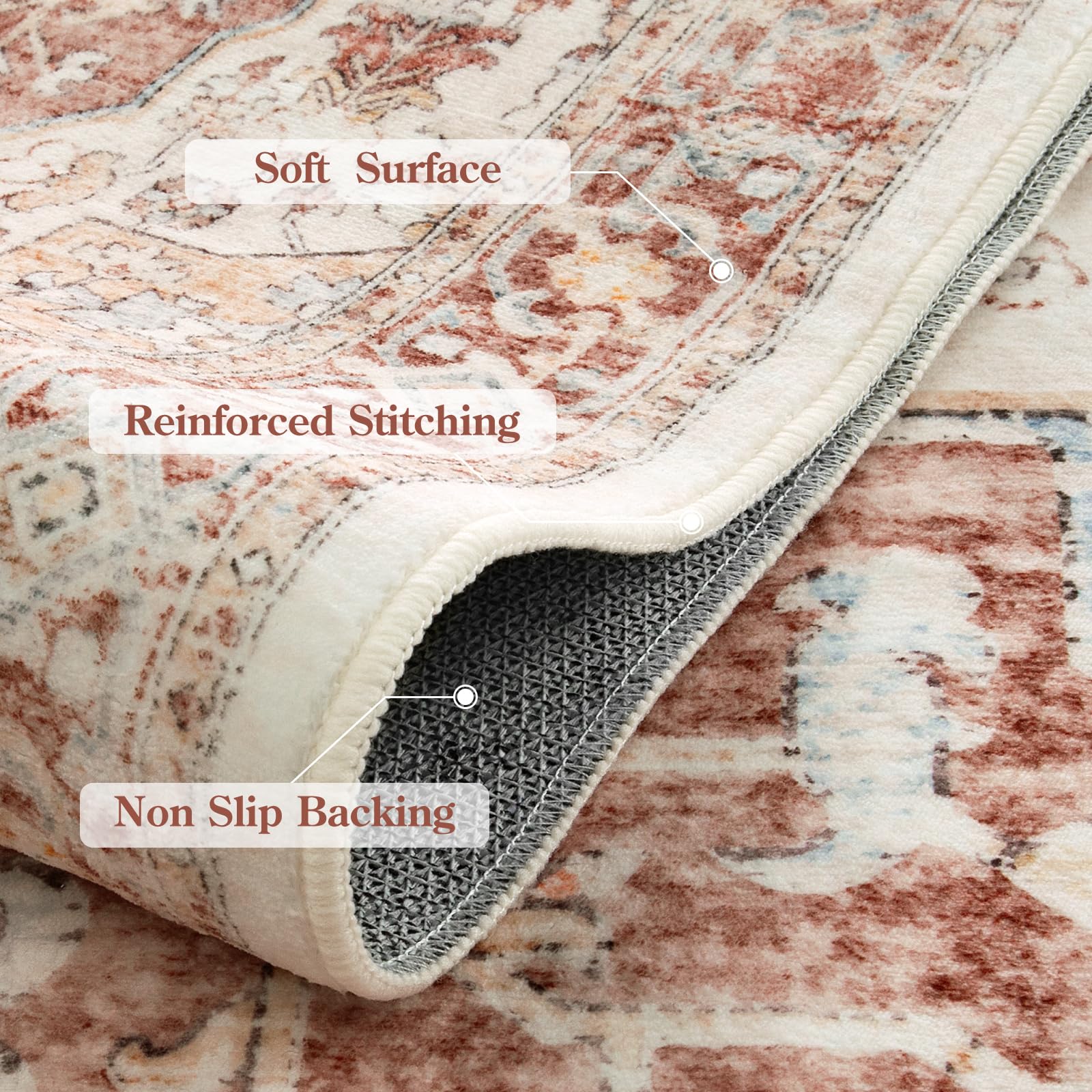 Lahome AR-DYRZP-010-P1 rugs - View #4
